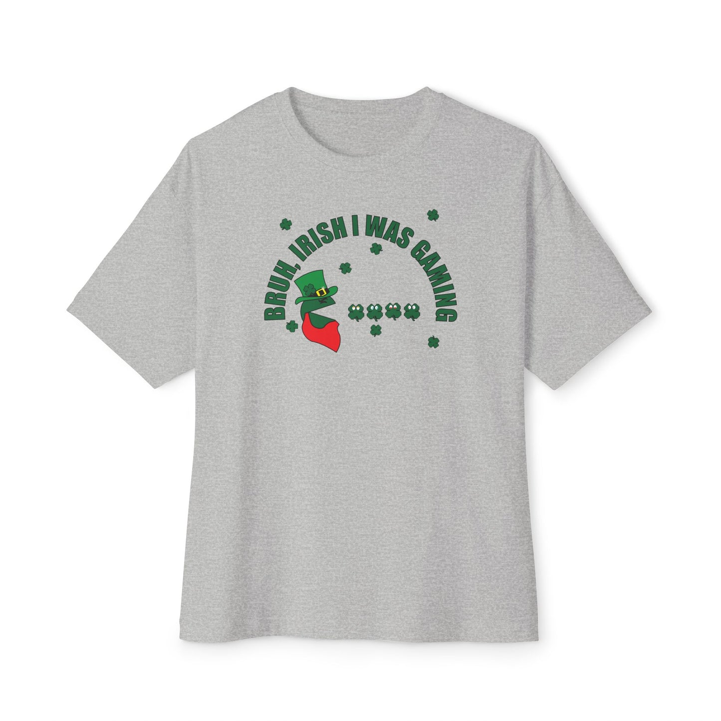 LUCKY GAMER. Unisex Oversized Boxy Tee
