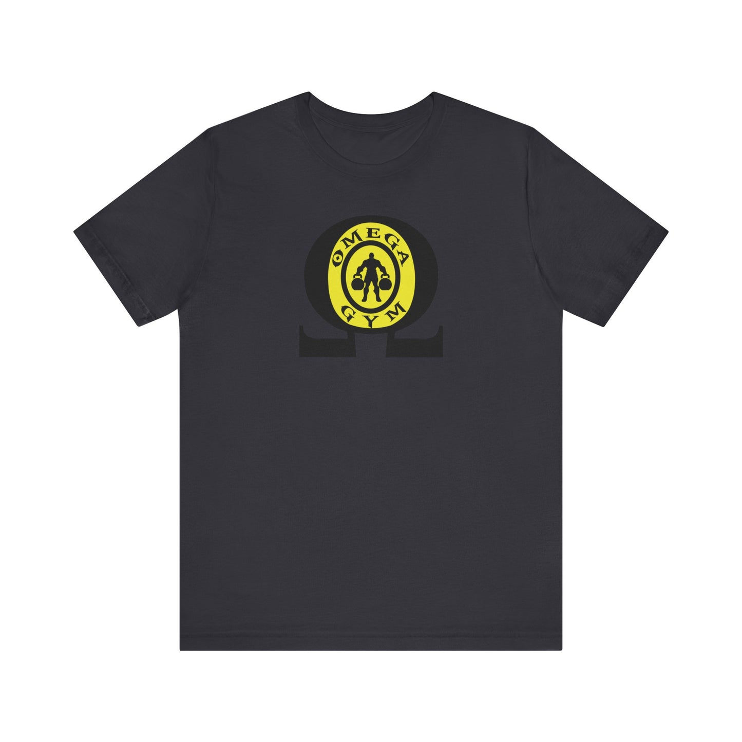OMEGA GYM. Unisex Jersey Short Sleeve Tee
