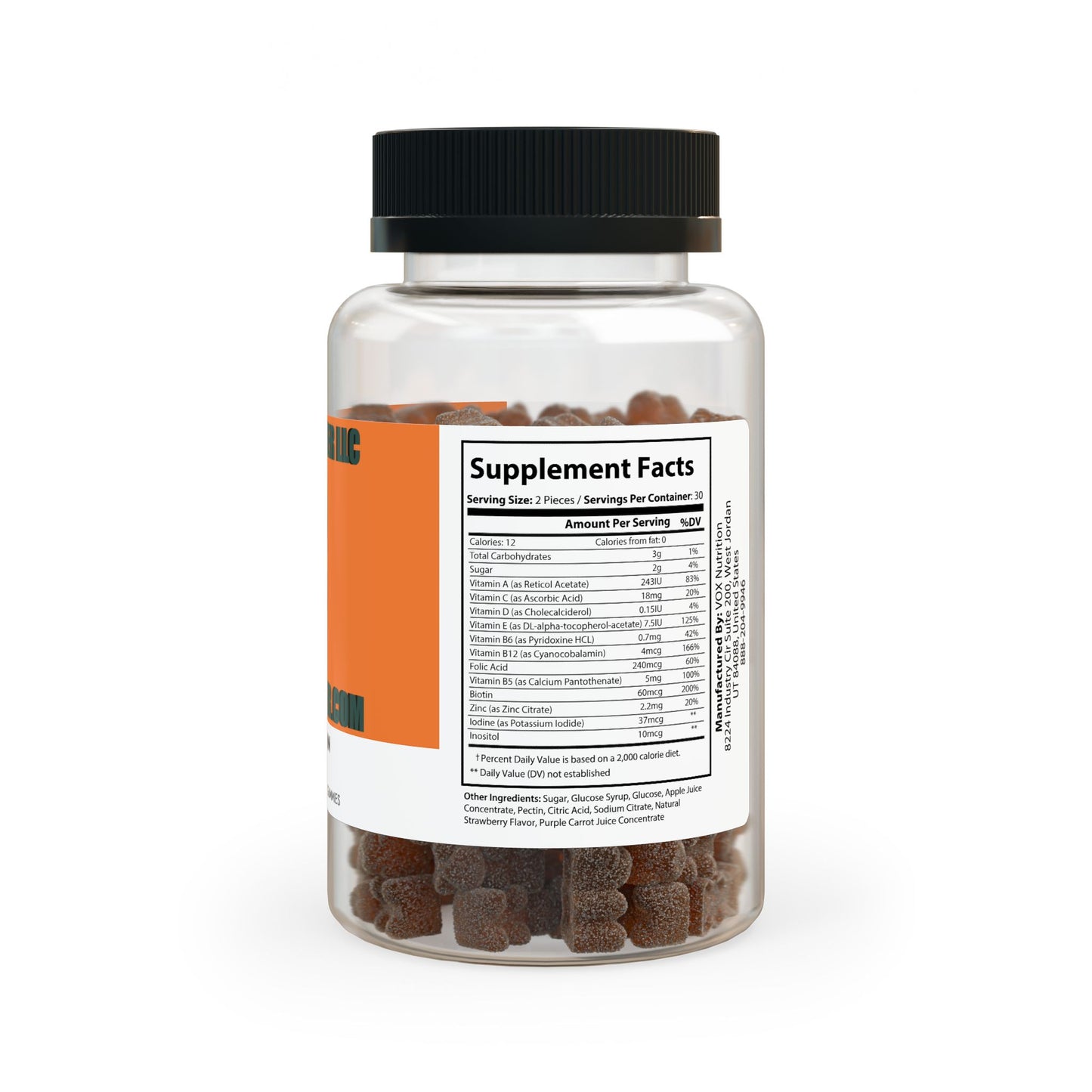 LEGAL GUMMIES. Multivitamin Gummies for Adults (60 Gummies)