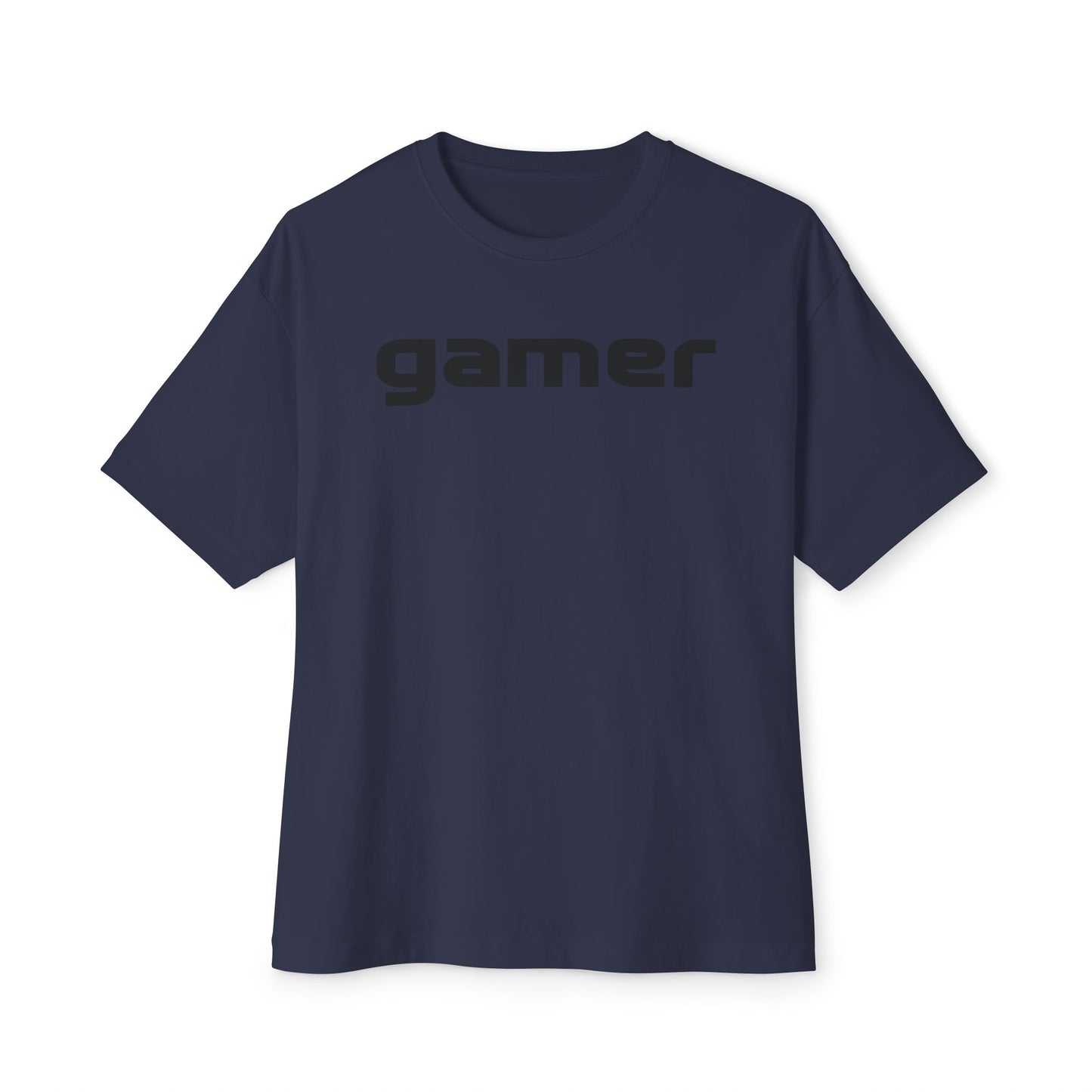 MANCO GAMER BLACK. Unisex Oversized Boxy Tee