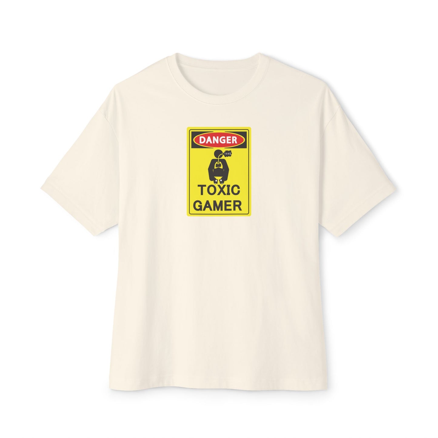 TOXIC GAMER. Unisex Oversized Boxy Tee