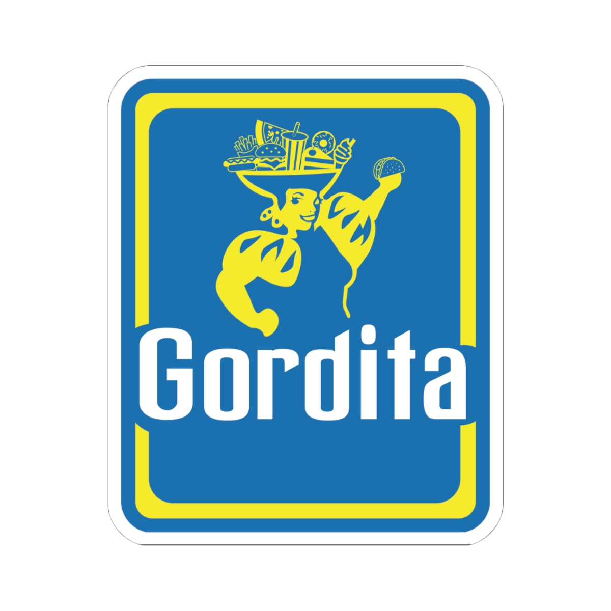 GORDITA. Kiss-Cut Stickers