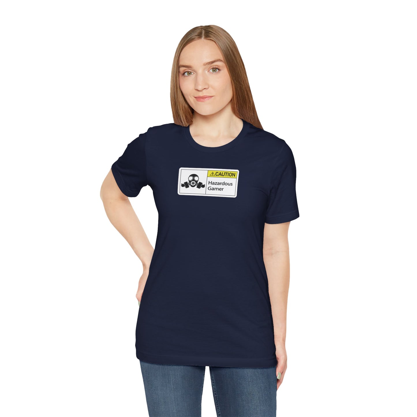 HAZARDOUS GAMER. Unisex Jersey Short Sleeve Tee