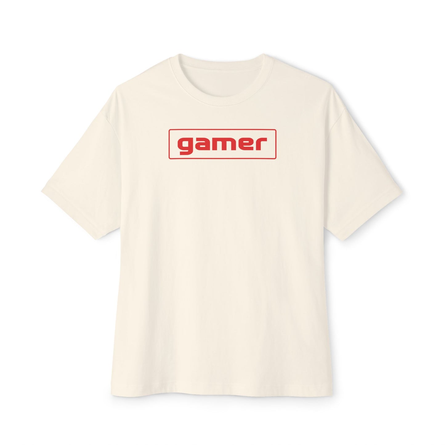 MANCO GAMER. Unisex Oversized Boxy Tee