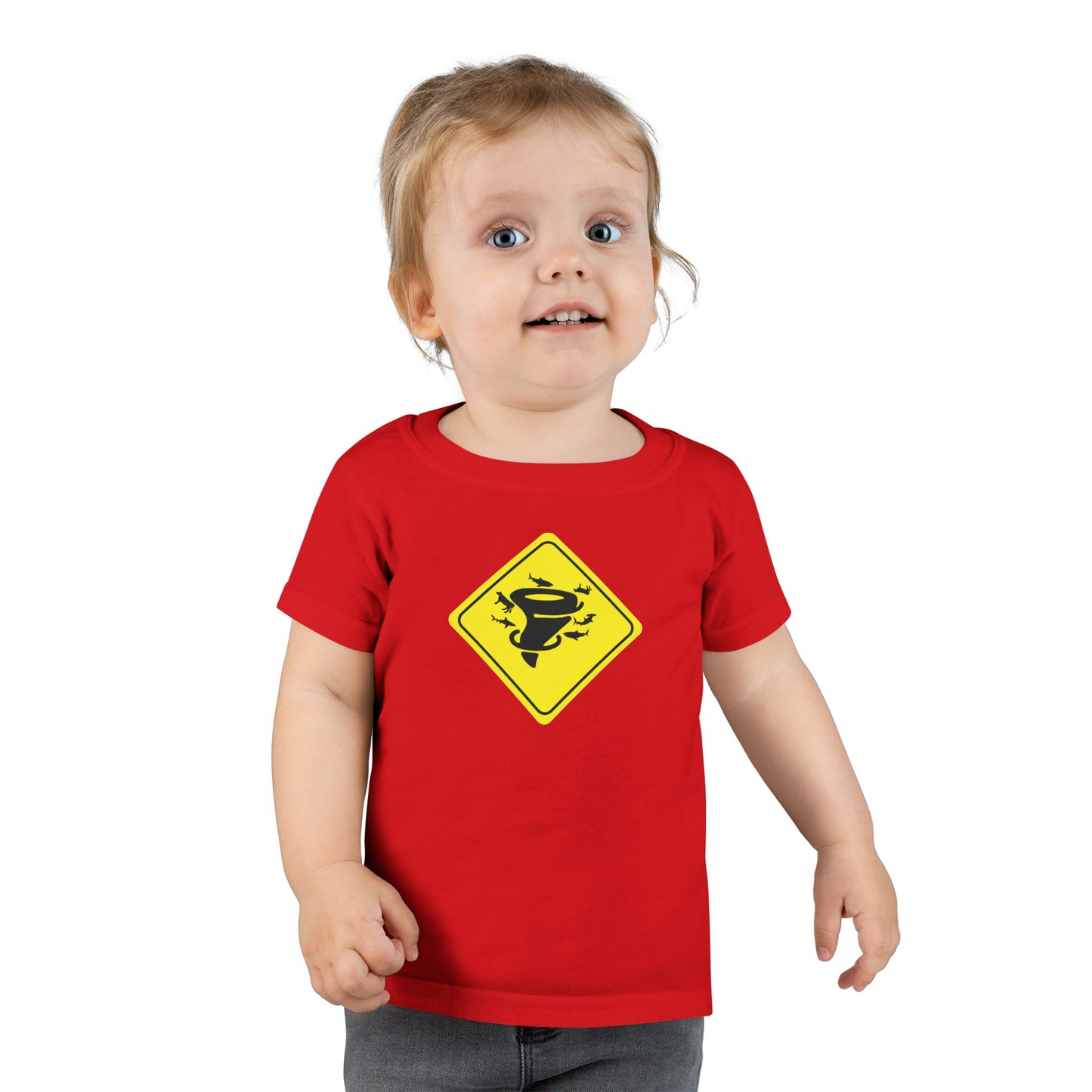 COW SHARK TORNADO. Toddler T-shirt