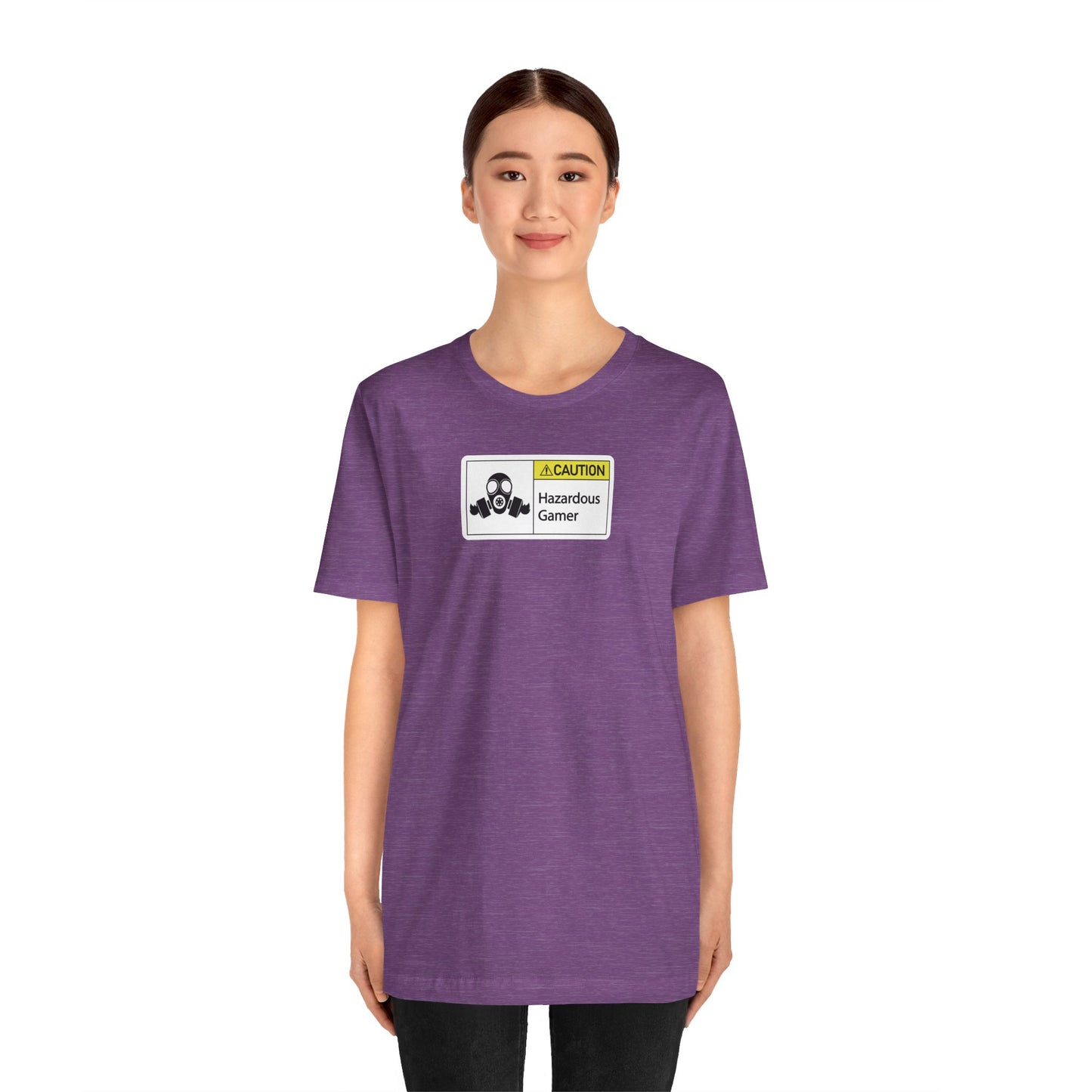 HAZARDOUS GAMER. Unisex Jersey Short Sleeve Tee