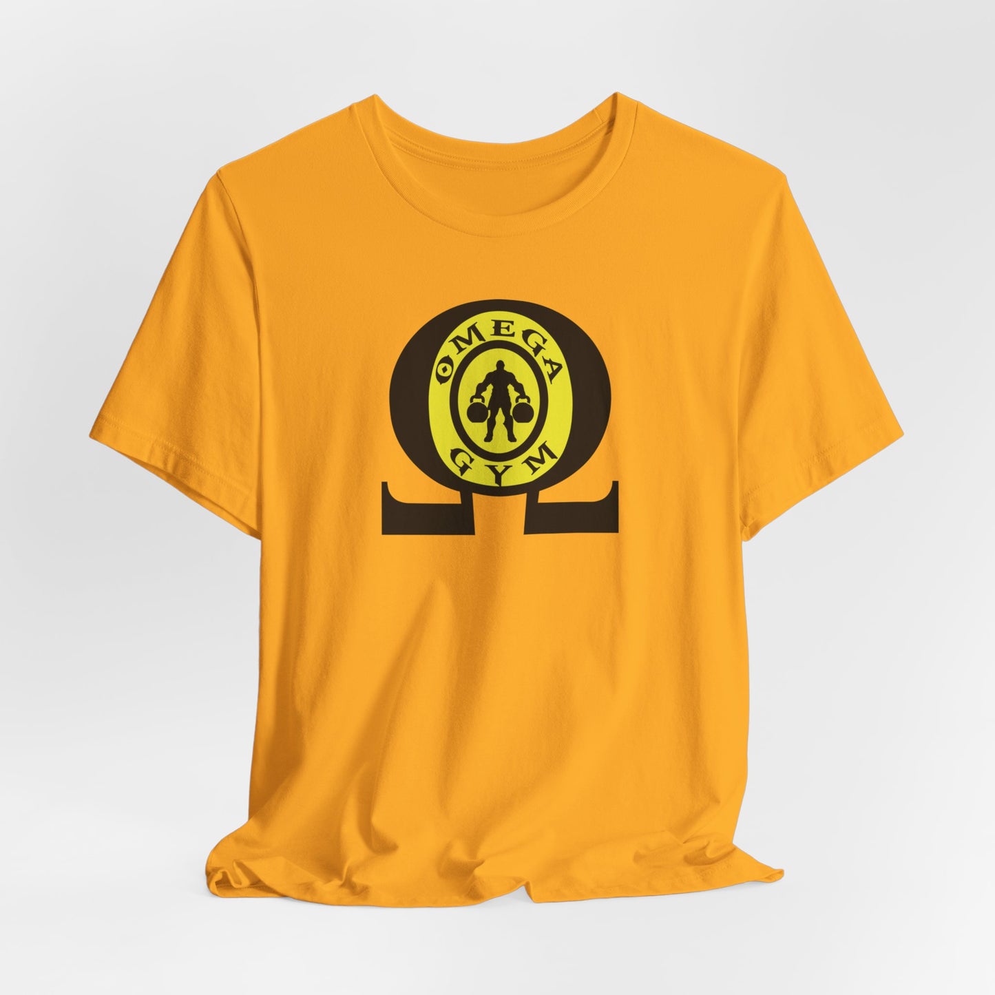 OMEGA GYM. Unisex Jersey Short Sleeve Tee