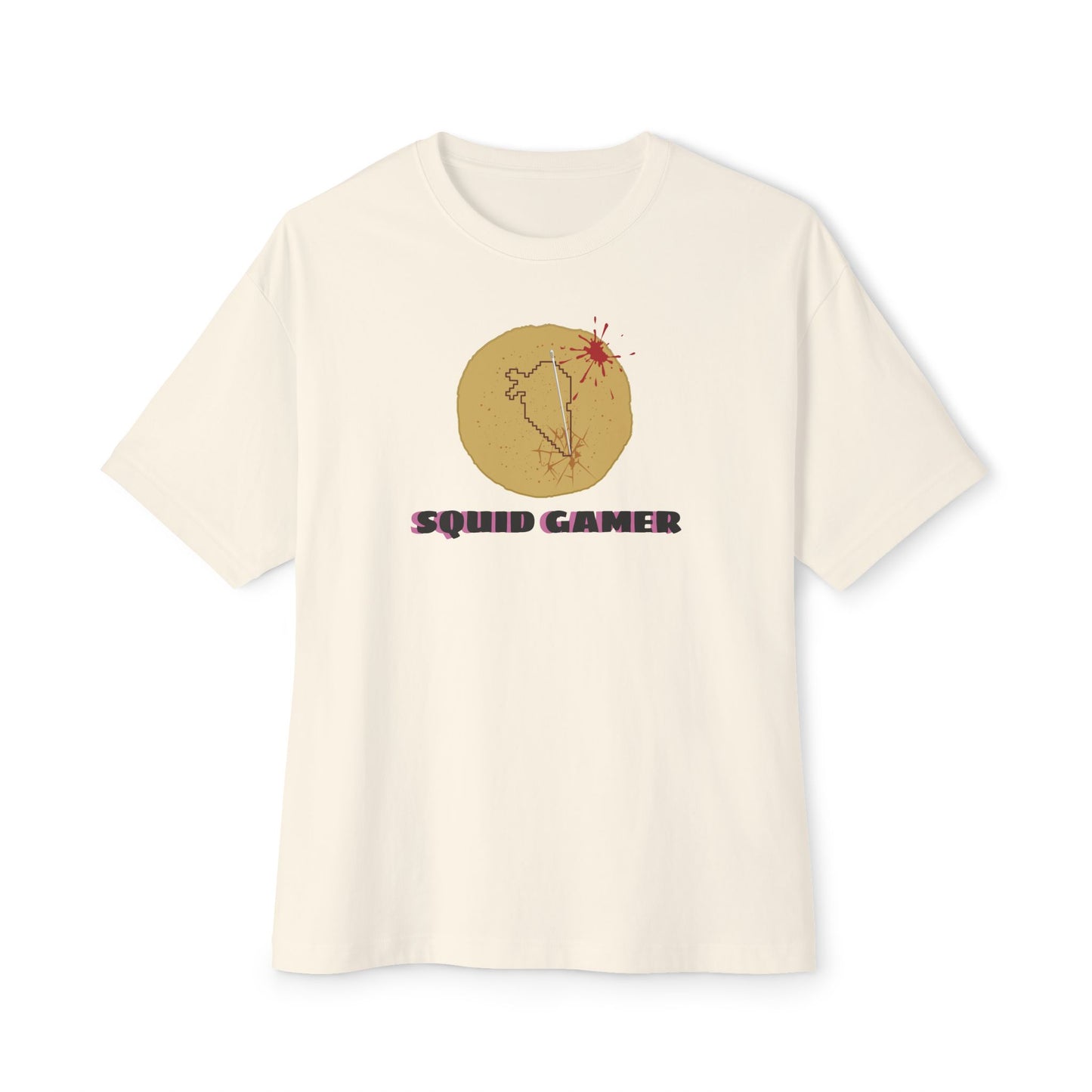 SQUID GAMER. Unisex Oversized Boxy Tee