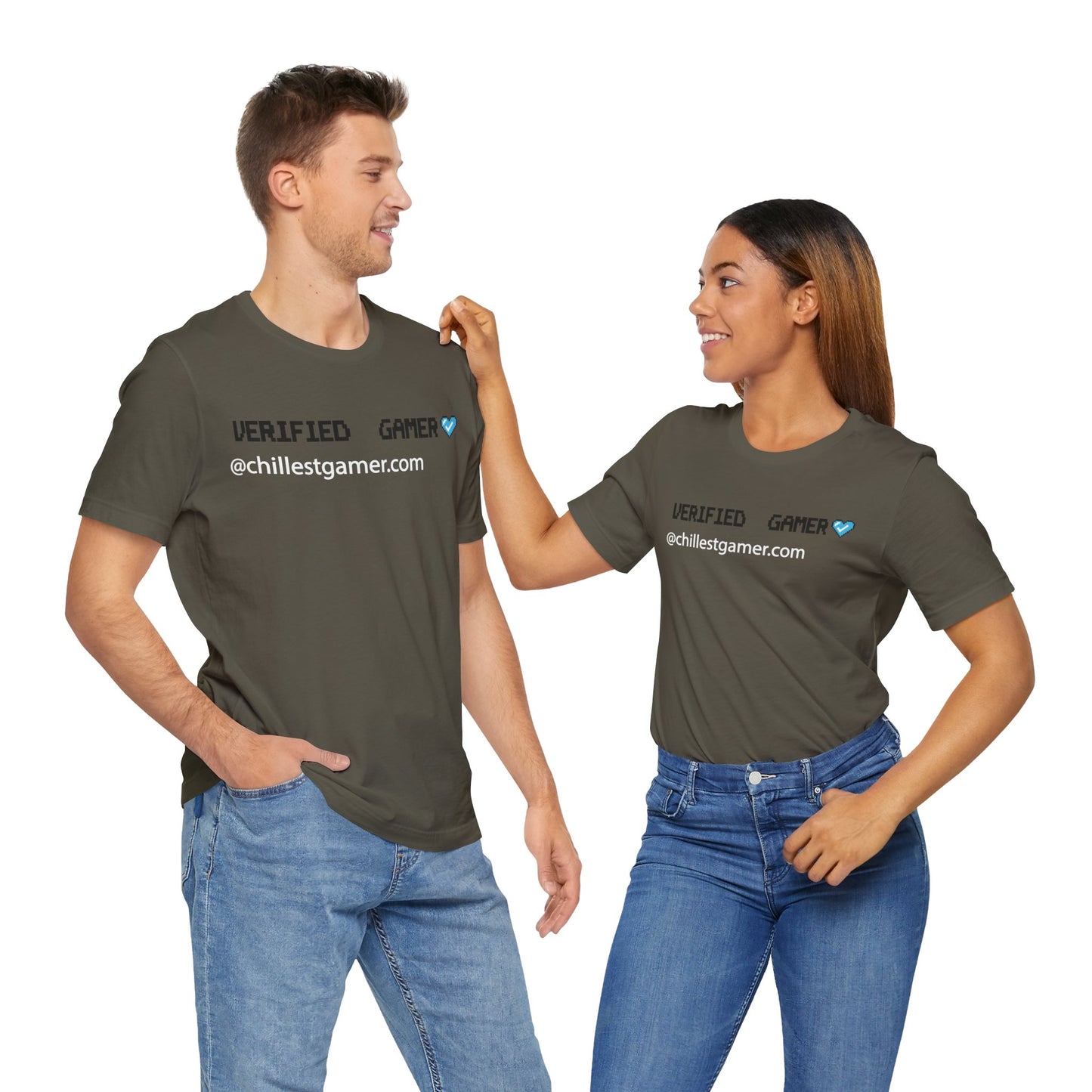 VERIFIED GAMER. Unisex Jersey Short Sleeve Tee