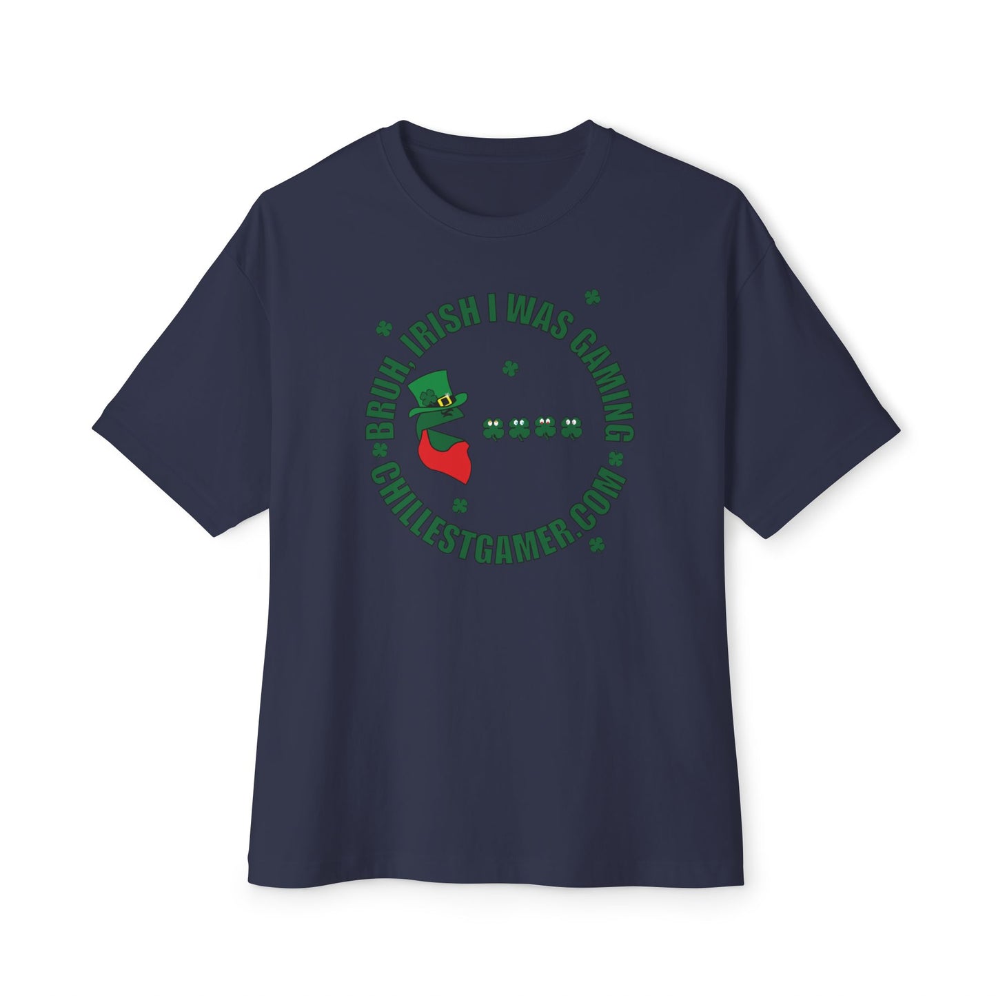 LUCKY GAMER V2. Unisex Oversized Boxy Tee