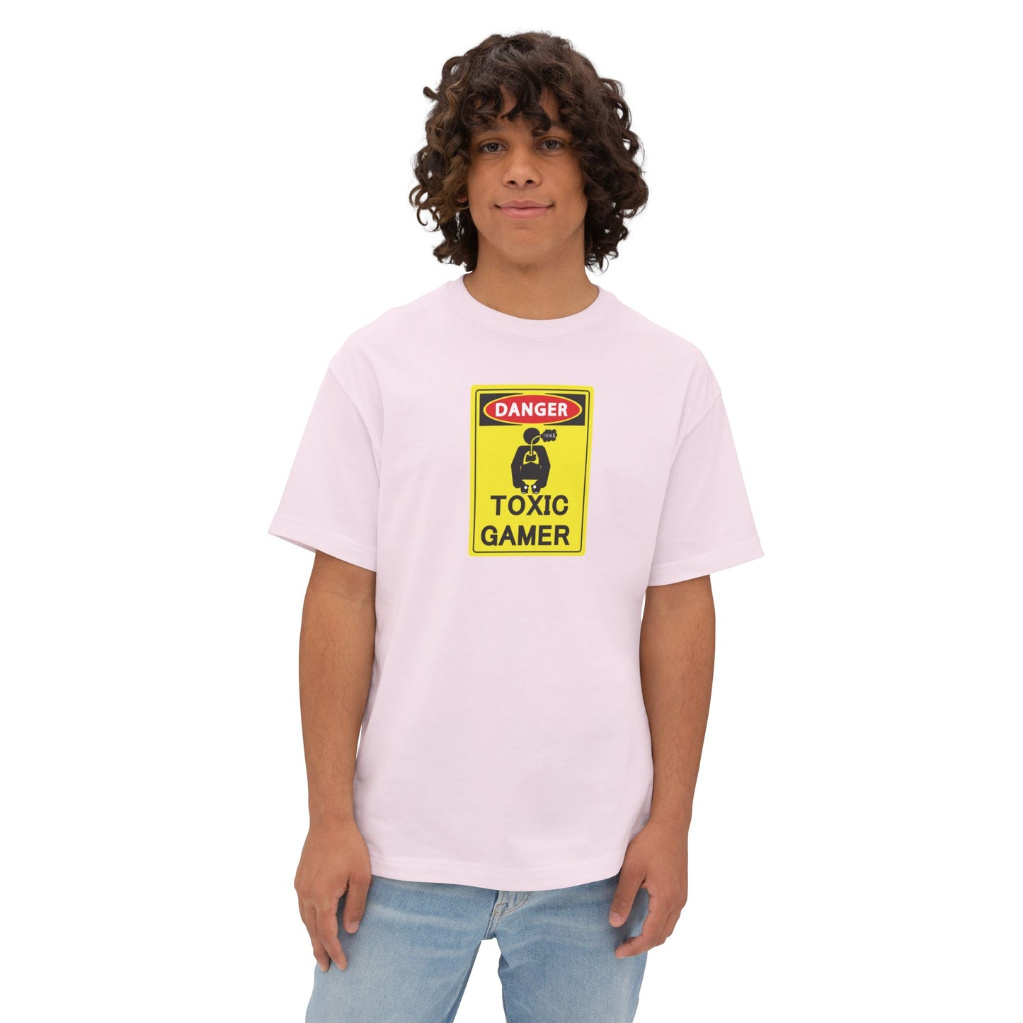 TOXIC GAMER. Unisex Oversized Boxy Tee