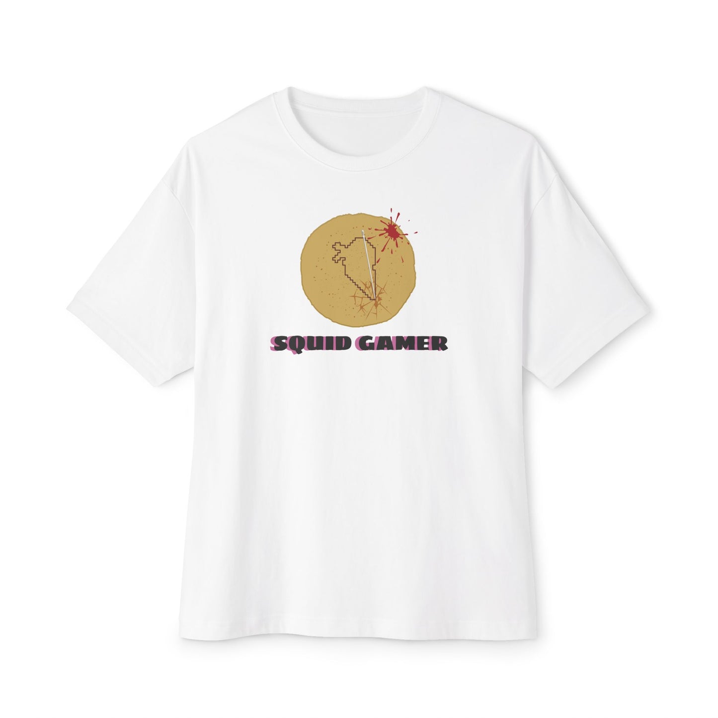 SQUID GAMER. Unisex Oversized Boxy Tee