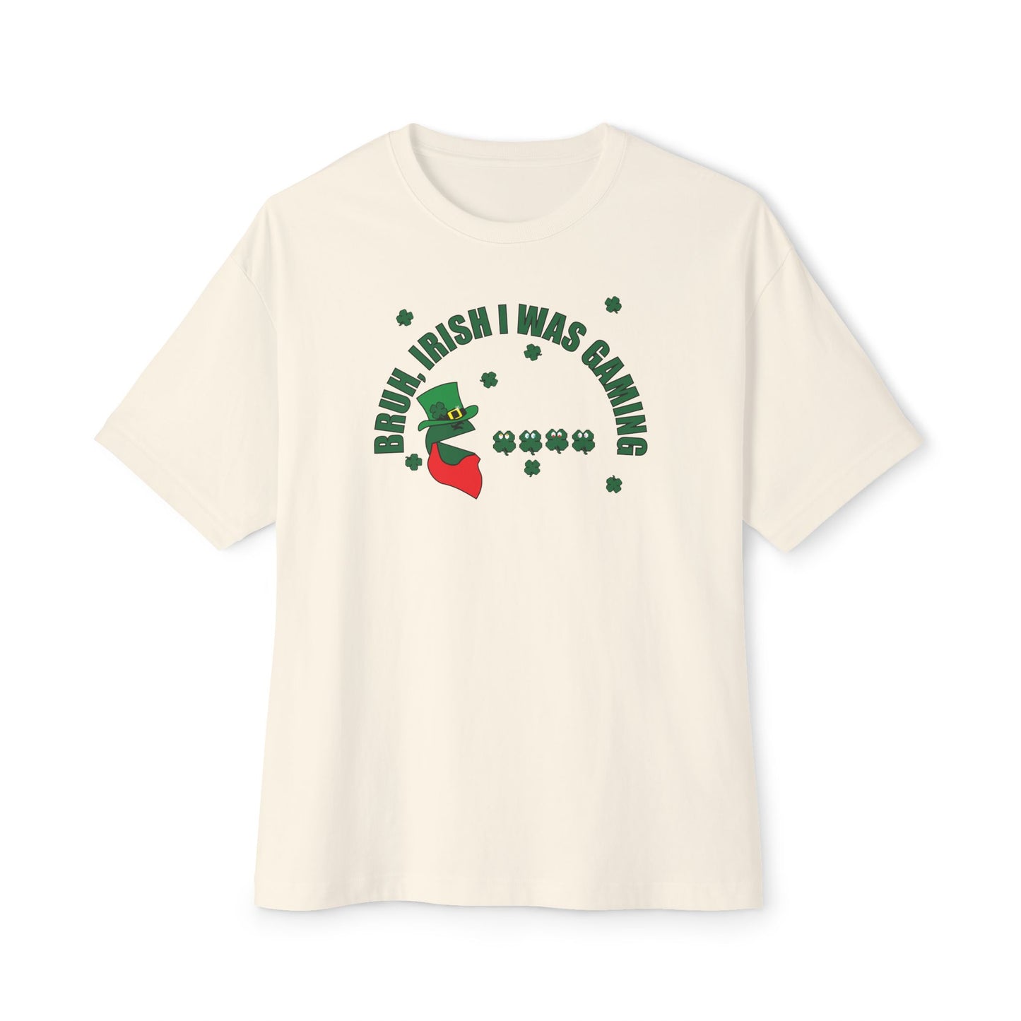 LUCKY GAMER. Unisex Oversized Boxy Tee
