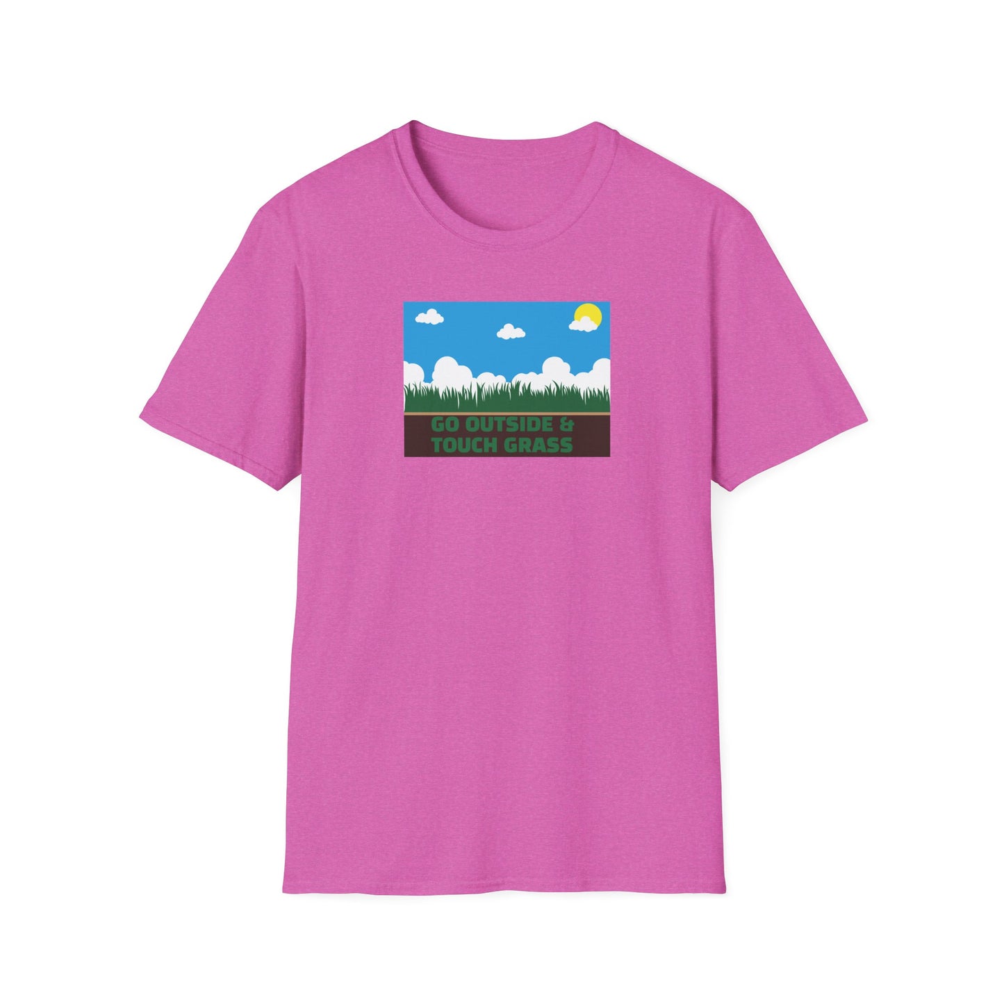 TOUCH GRASS. Unisex Softstyle T-Shirt
