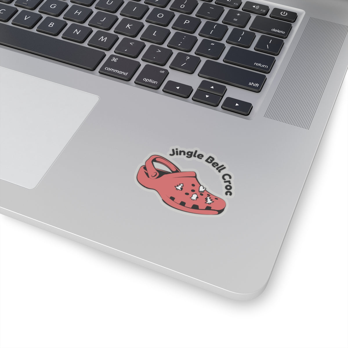 JINGLE BELL CROC. Kiss-Cut Stickers