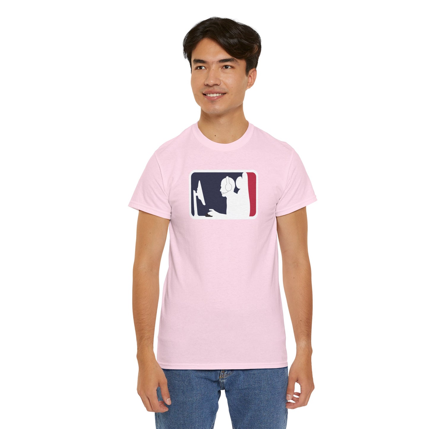 MAJOR LEAGUE GAMER (PC). Unisex Heavy Cotton Tee