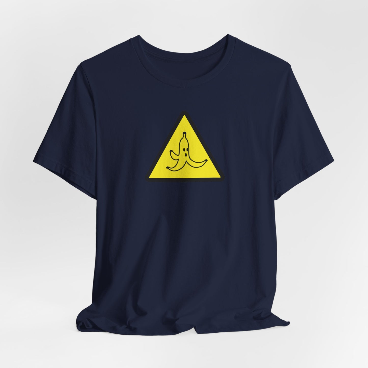 CAUTION BANANA. Unisex Jersey Short Sleeve Tee