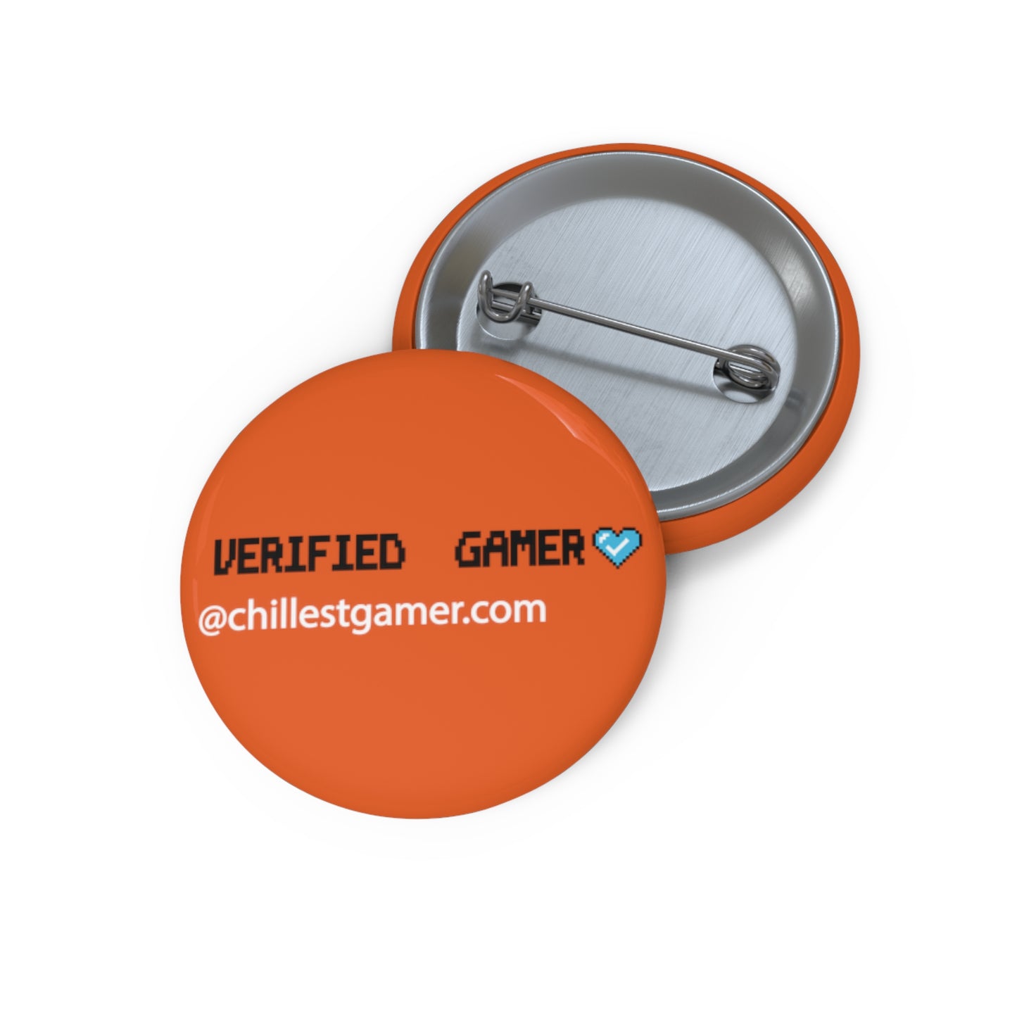 VERIFIED GAMER. Custom Pin Buttons