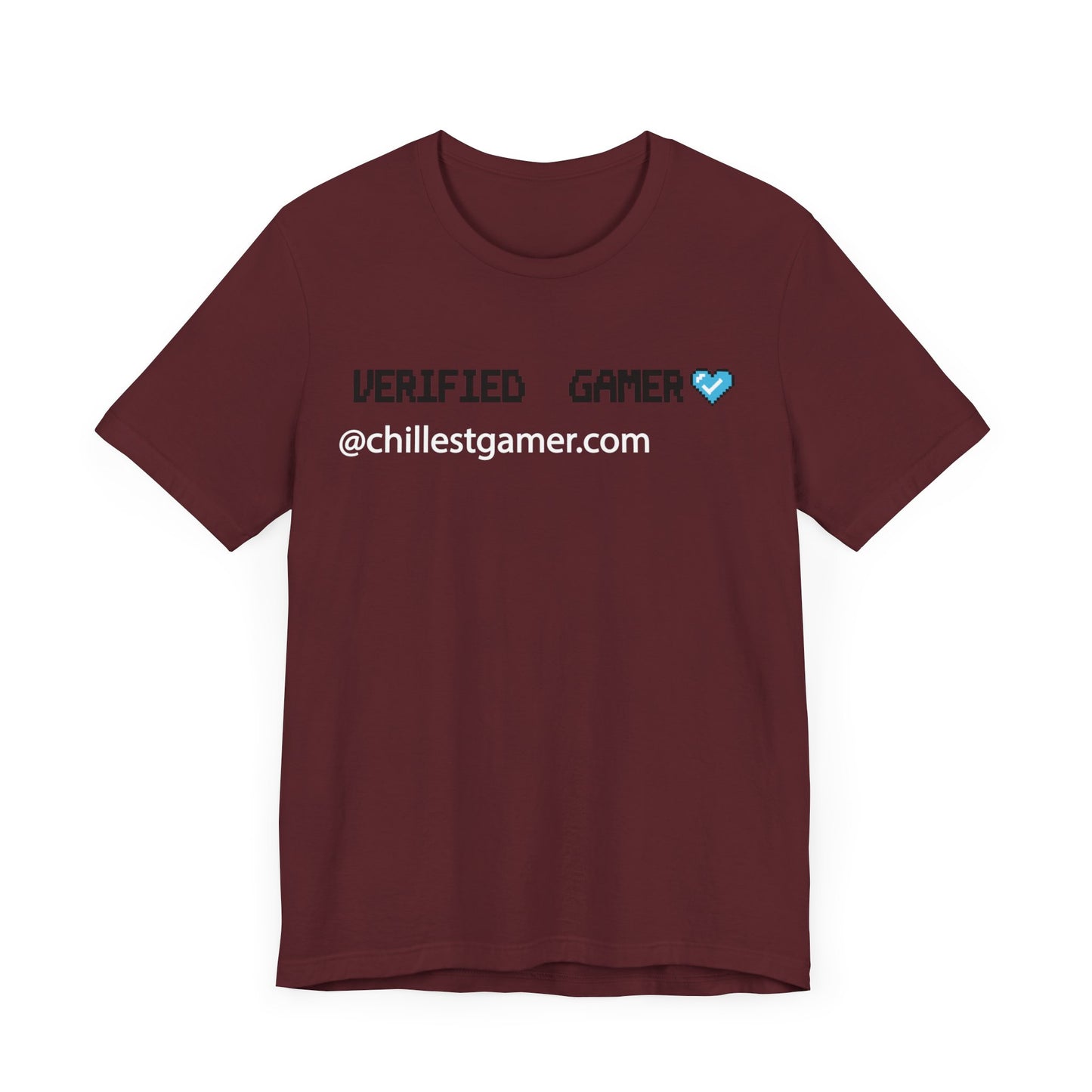 VERIFIED GAMER. Unisex Jersey Short Sleeve Tee