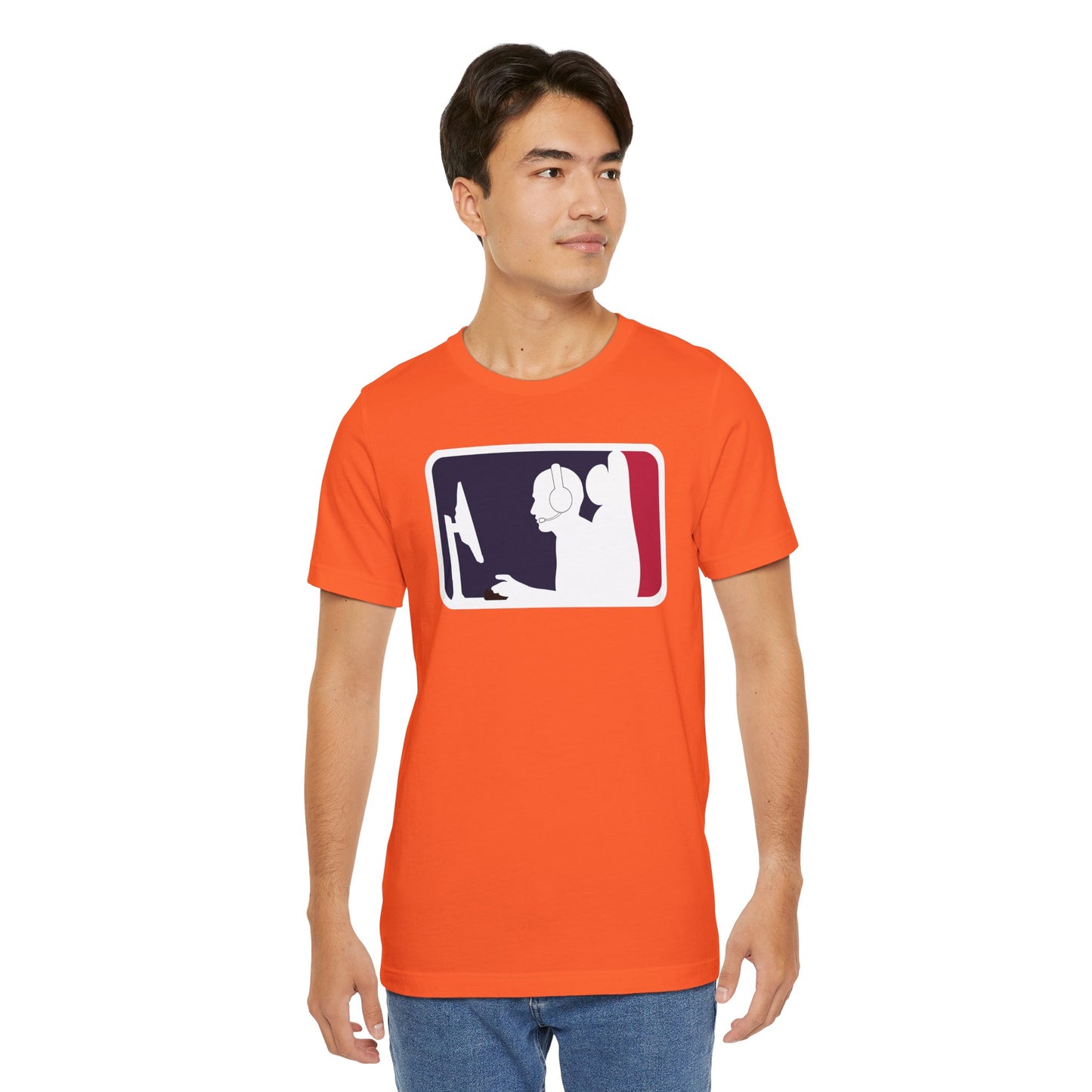 MAJOR LEAGUE GAMER (PC). Unisex Jersey Short Sleeve Tee