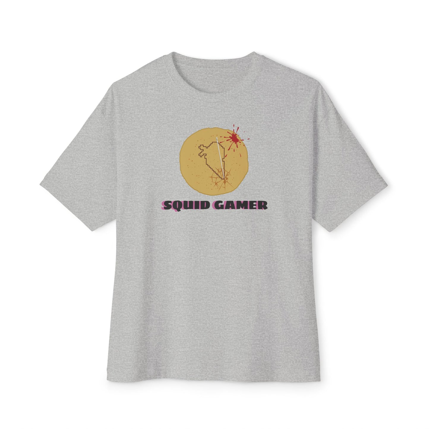 SQUID GAMER. Unisex Oversized Boxy Tee