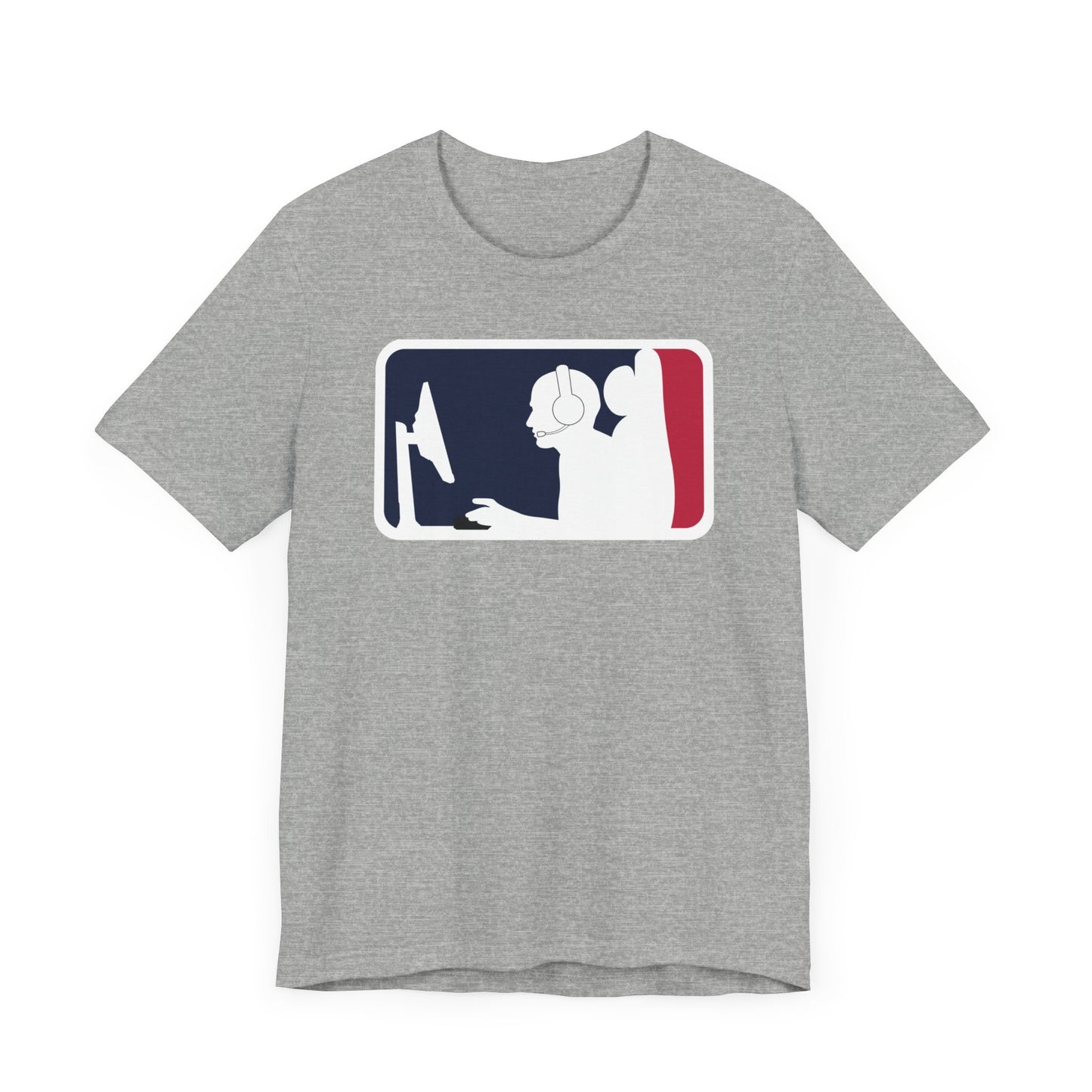 MAJOR LEAGUE GAMER (PC). Unisex Jersey Short Sleeve Tee