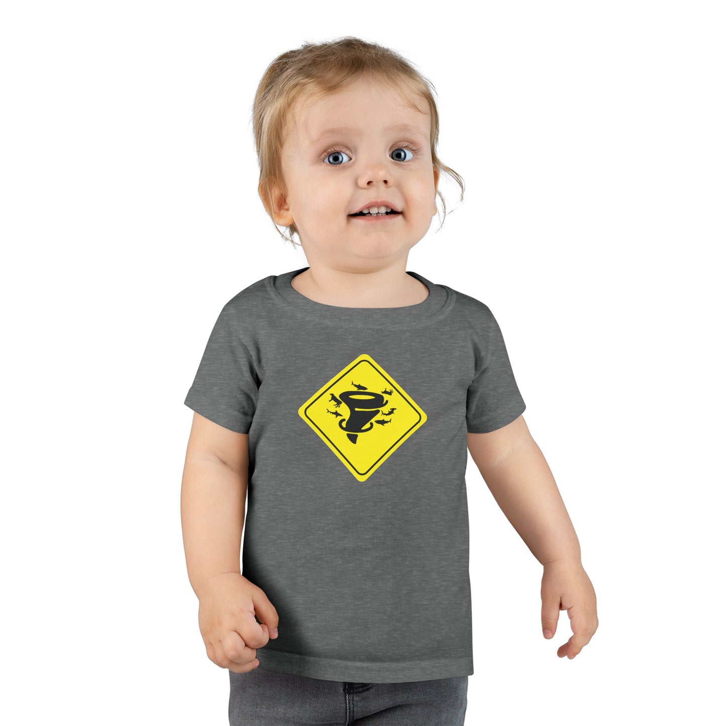 COW SHARK TORNADO. Toddler T-shirt