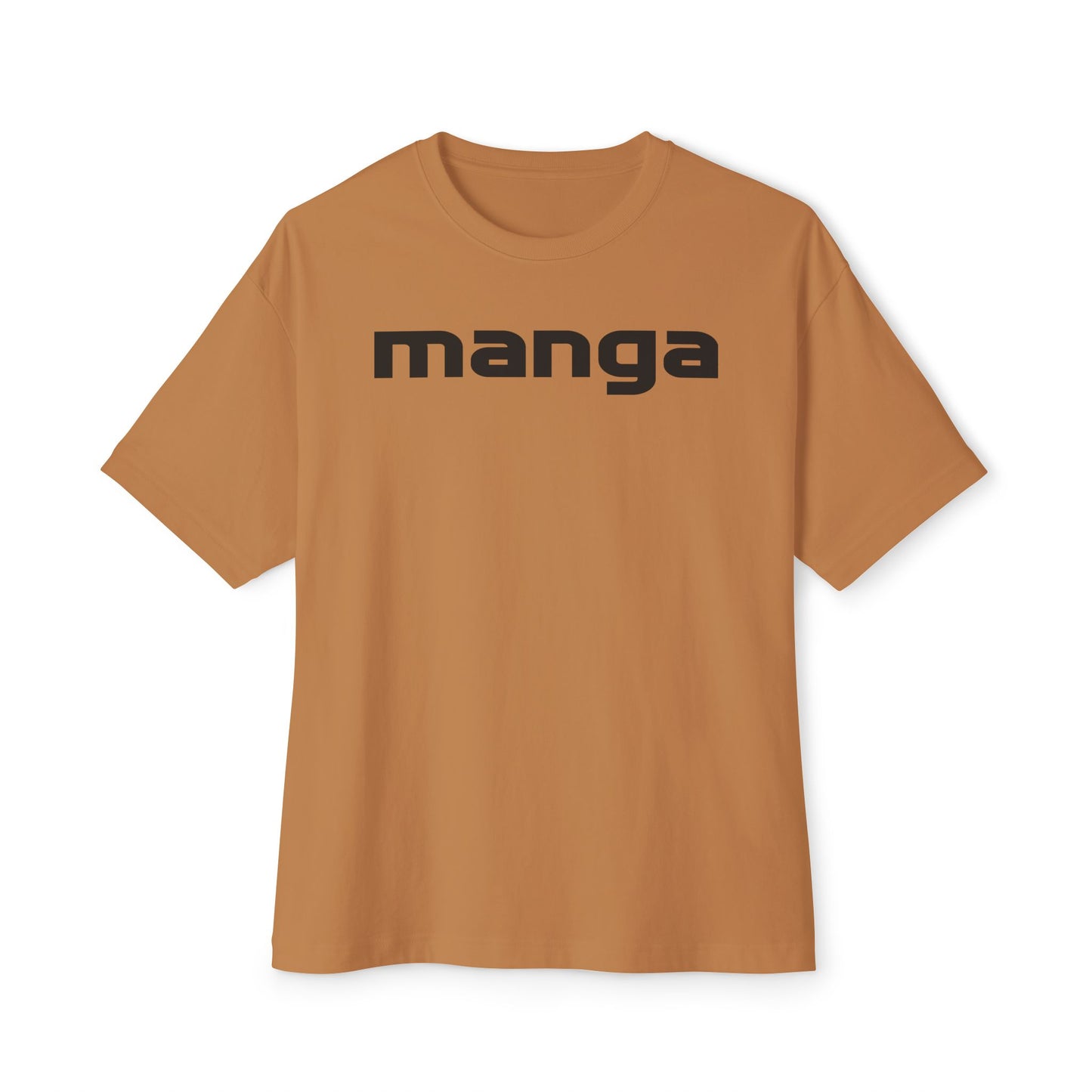 MANCO MANGA BLACK. Unisex Oversized Boxy Tee