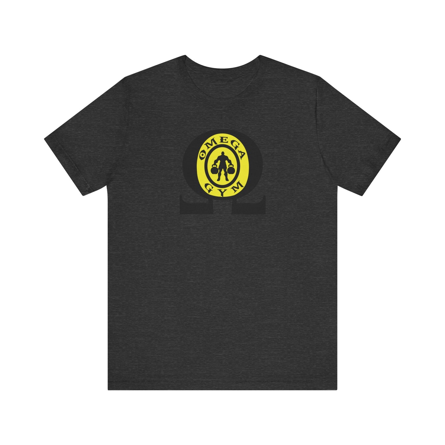 OMEGA GYM. Unisex Jersey Short Sleeve Tee