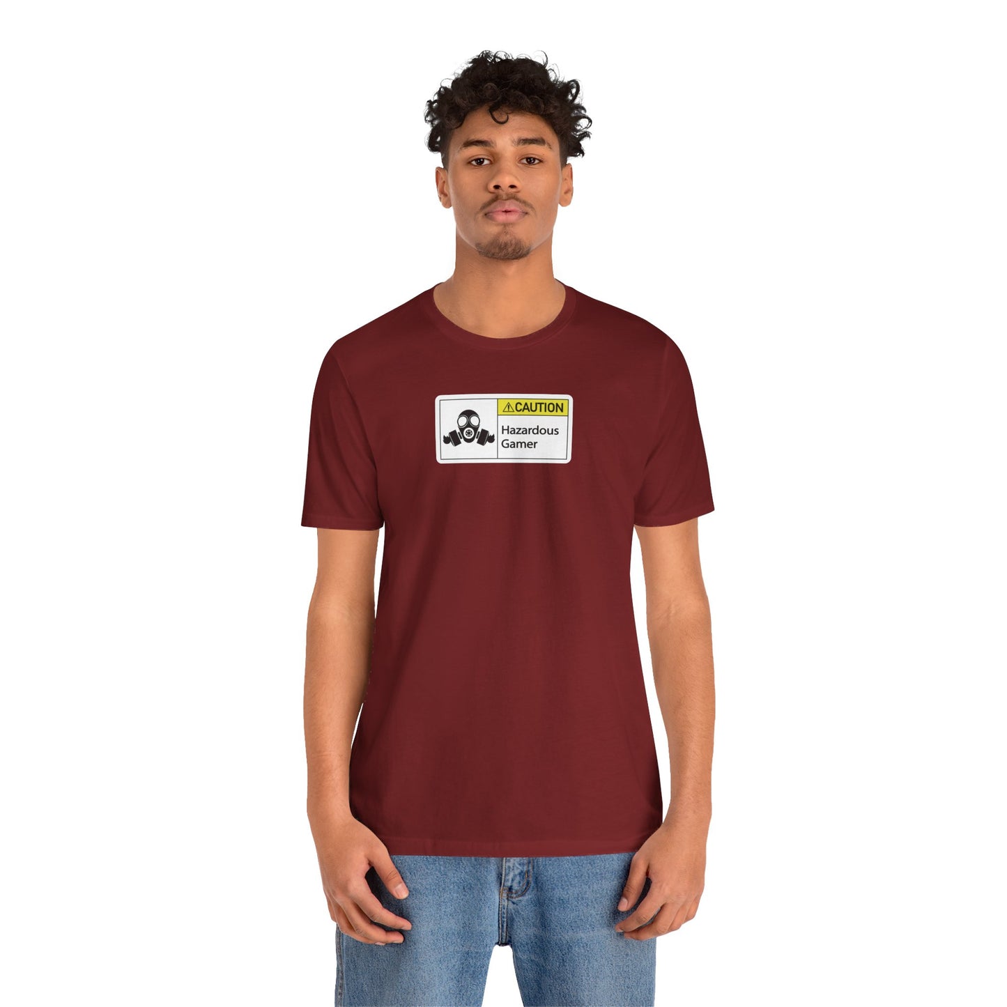 HAZARDOUS GAMER. Unisex Jersey Short Sleeve Tee