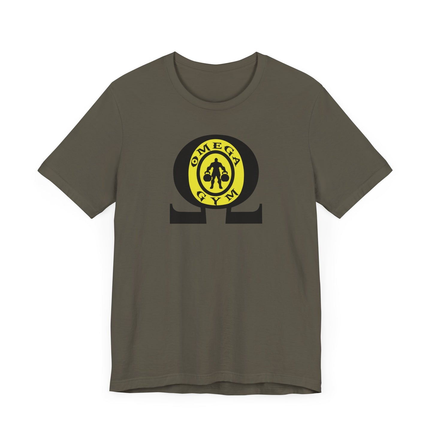OMEGA GYM. Unisex Jersey Short Sleeve Tee