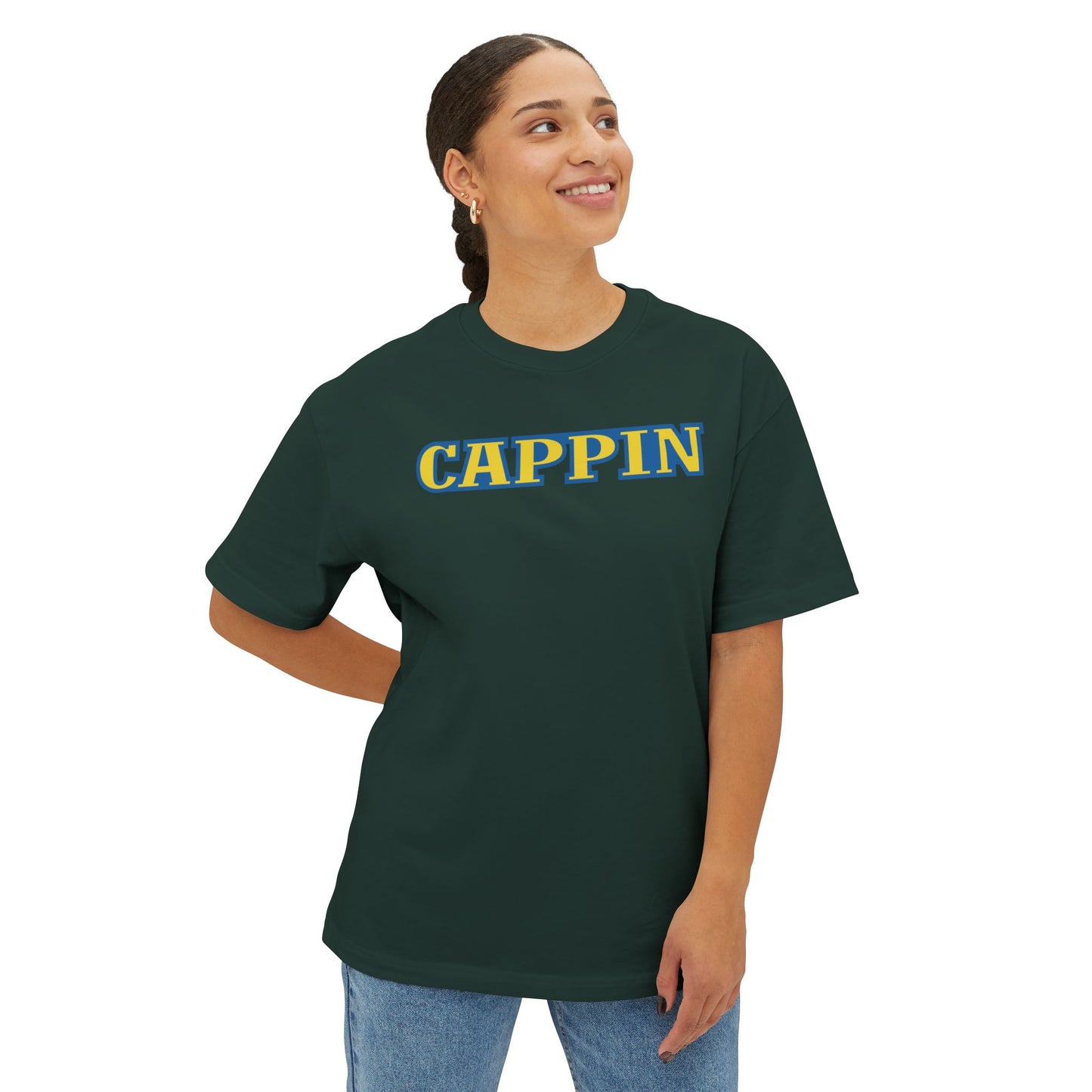 CAPPIN. Unisex Oversized Boxy Tee