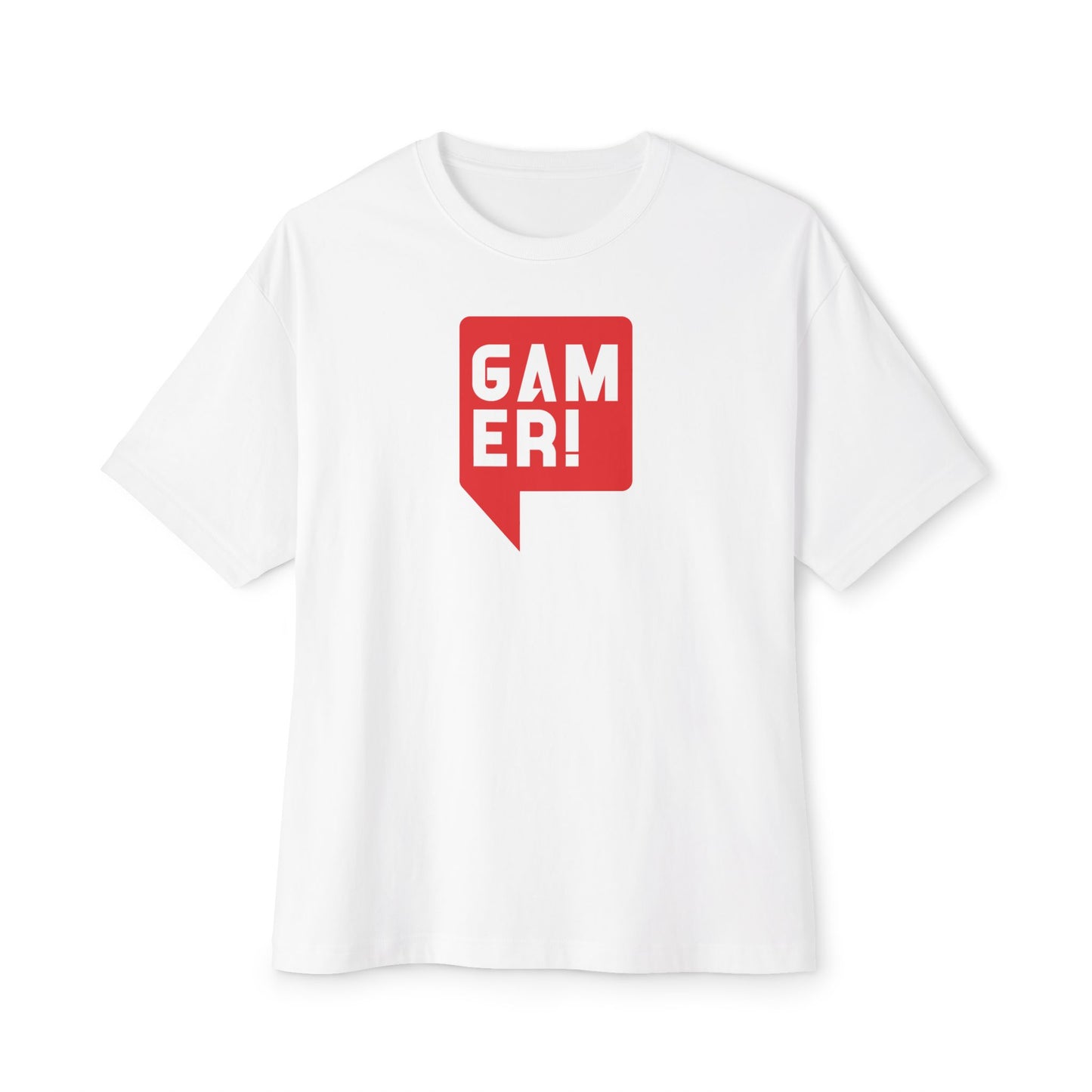 MANCO GAMER THOUGHT BUBBLE. Unisex Oversized Boxy Tee