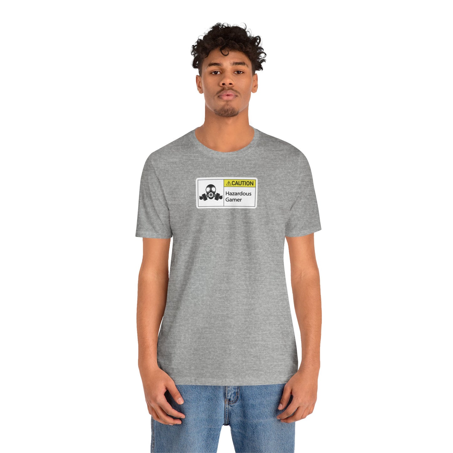 HAZARDOUS GAMER. Unisex Jersey Short Sleeve Tee