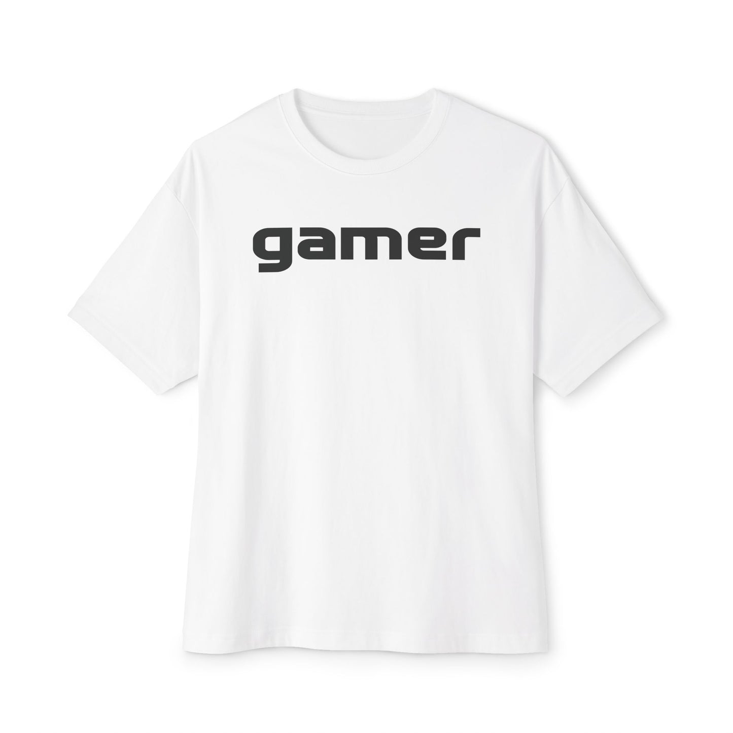 MANCO GAMER BLACK. Unisex Oversized Boxy Tee