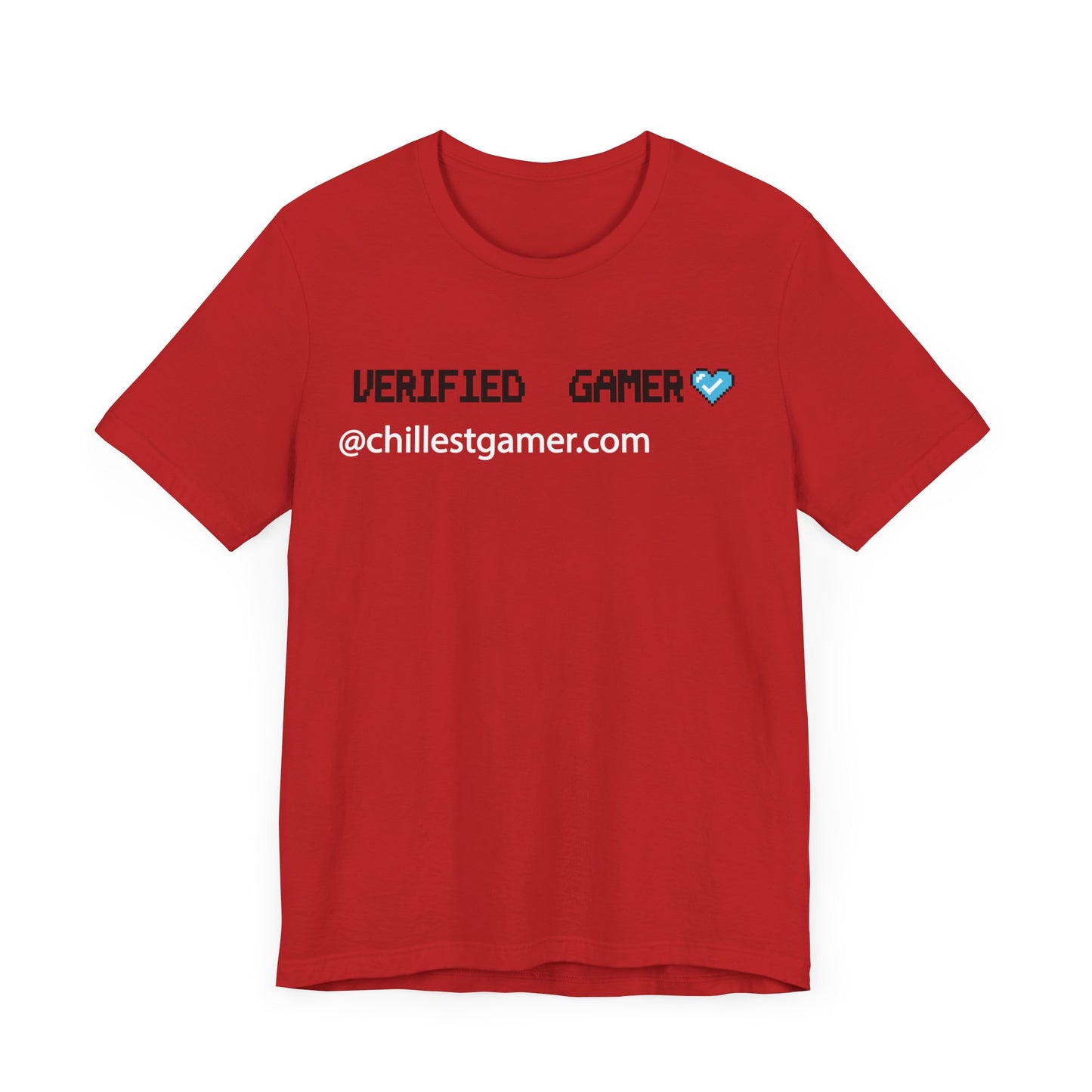 VERIFIED GAMER. Unisex Jersey Short Sleeve Tee