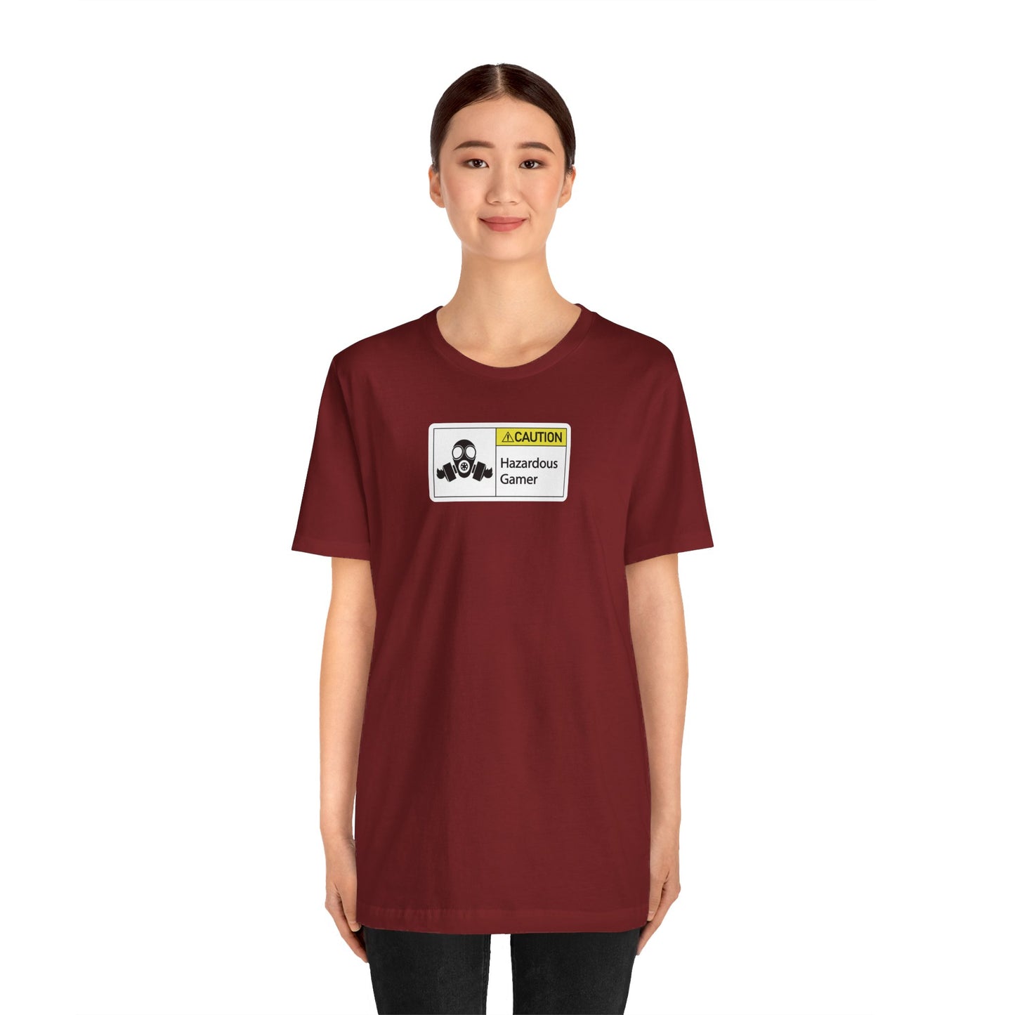 HAZARDOUS GAMER. Unisex Jersey Short Sleeve Tee