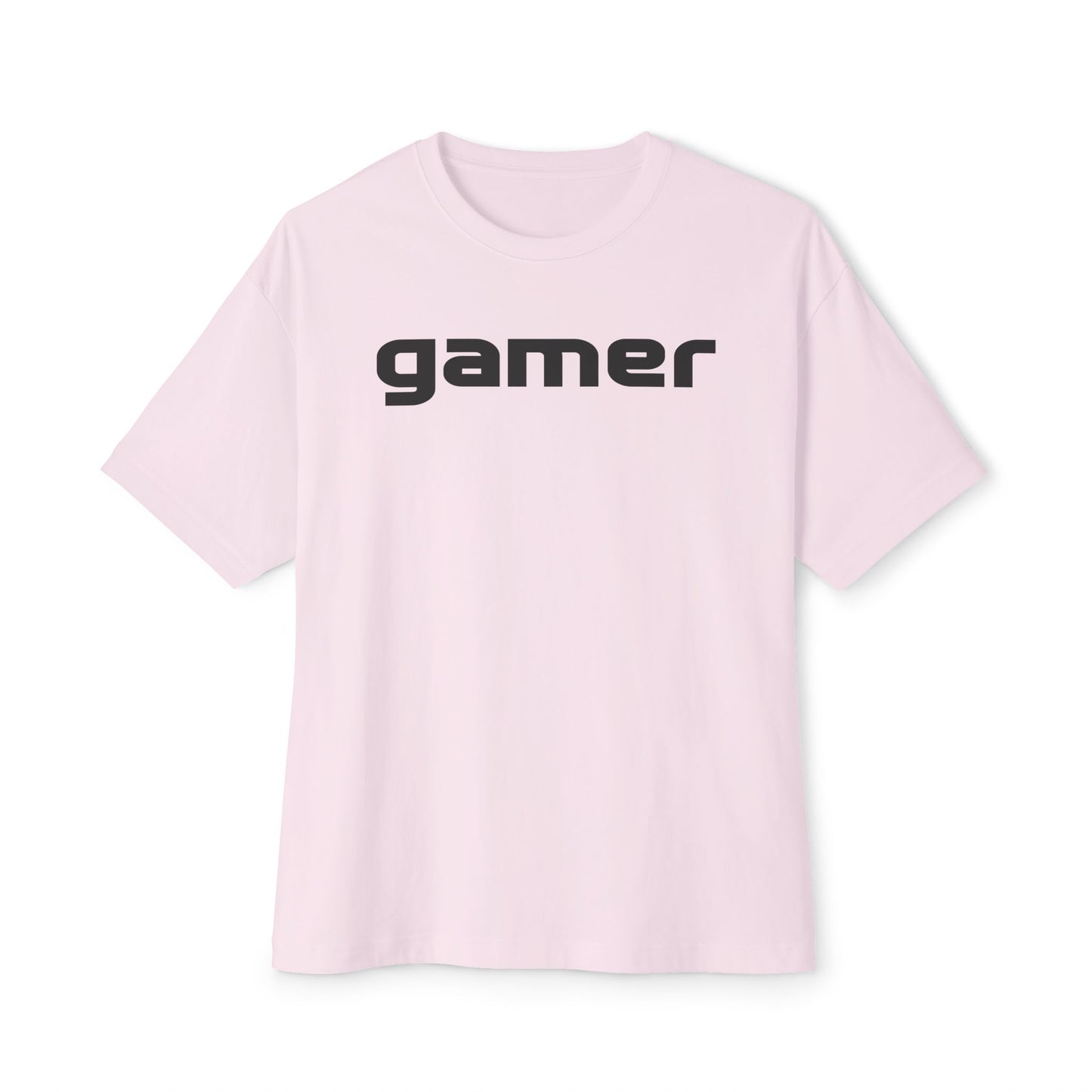 MANCO GAMER BLACK. Unisex Oversized Boxy Tee