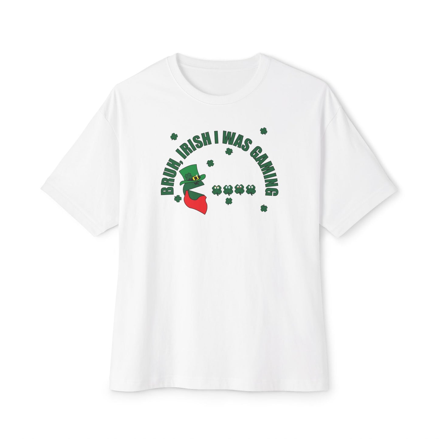 LUCKY GAMER. Unisex Oversized Boxy Tee