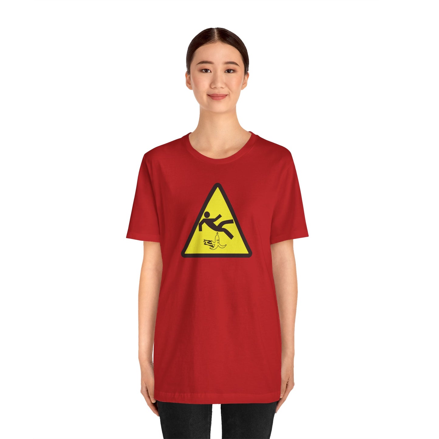 BANANA SLIP. Unisex Jersey Short Sleeve Tee