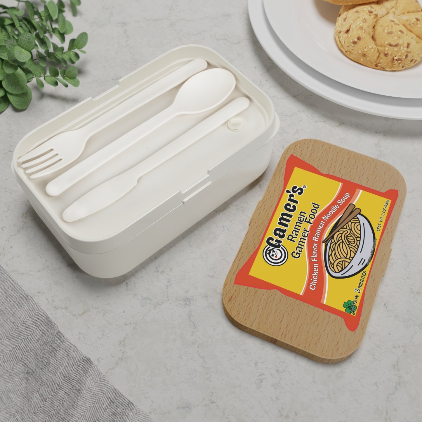 RAMEN GAMER FOOD. Bento Lunch Box