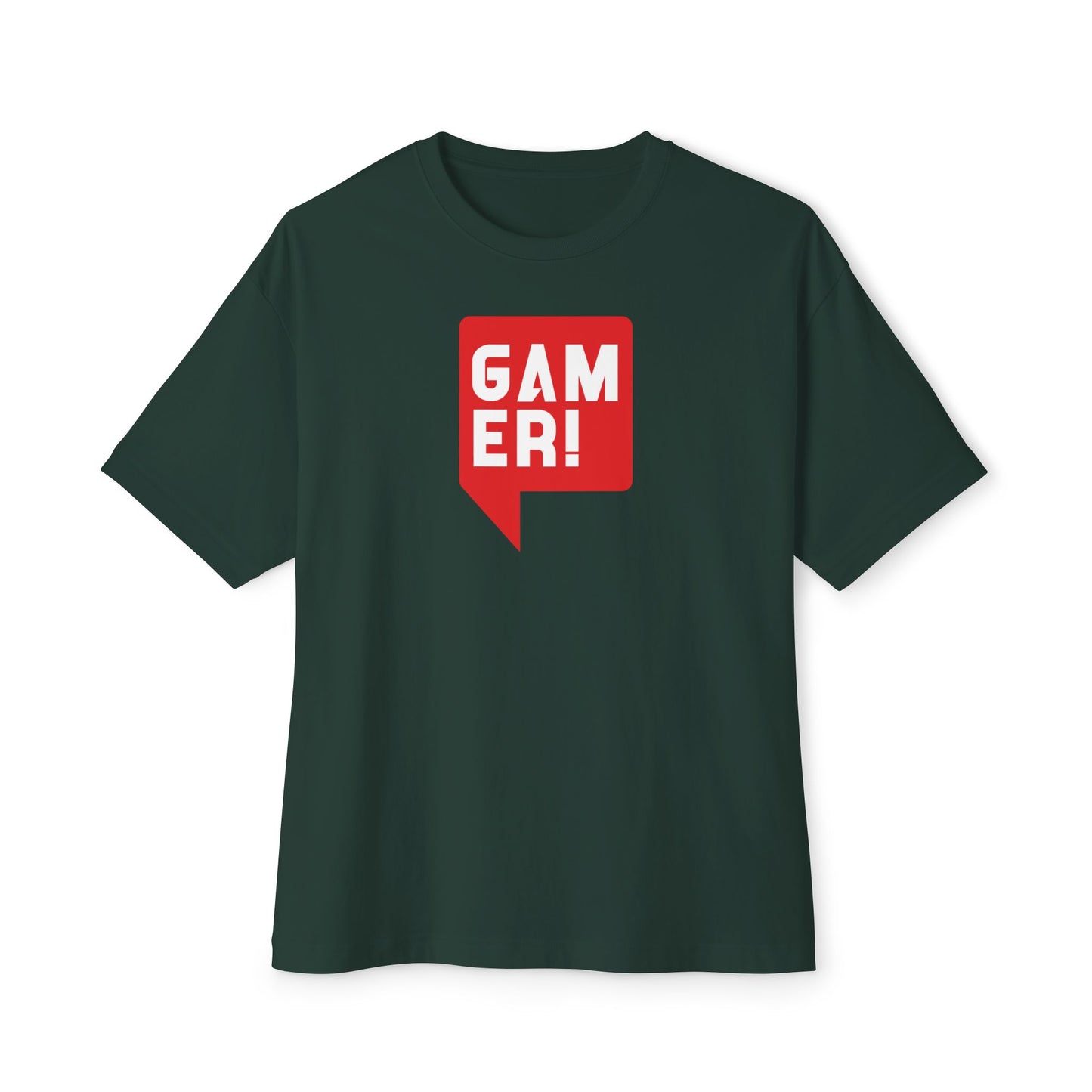 MANCO GAMER THOUGHT BUBBLE. Unisex Oversized Boxy Tee
