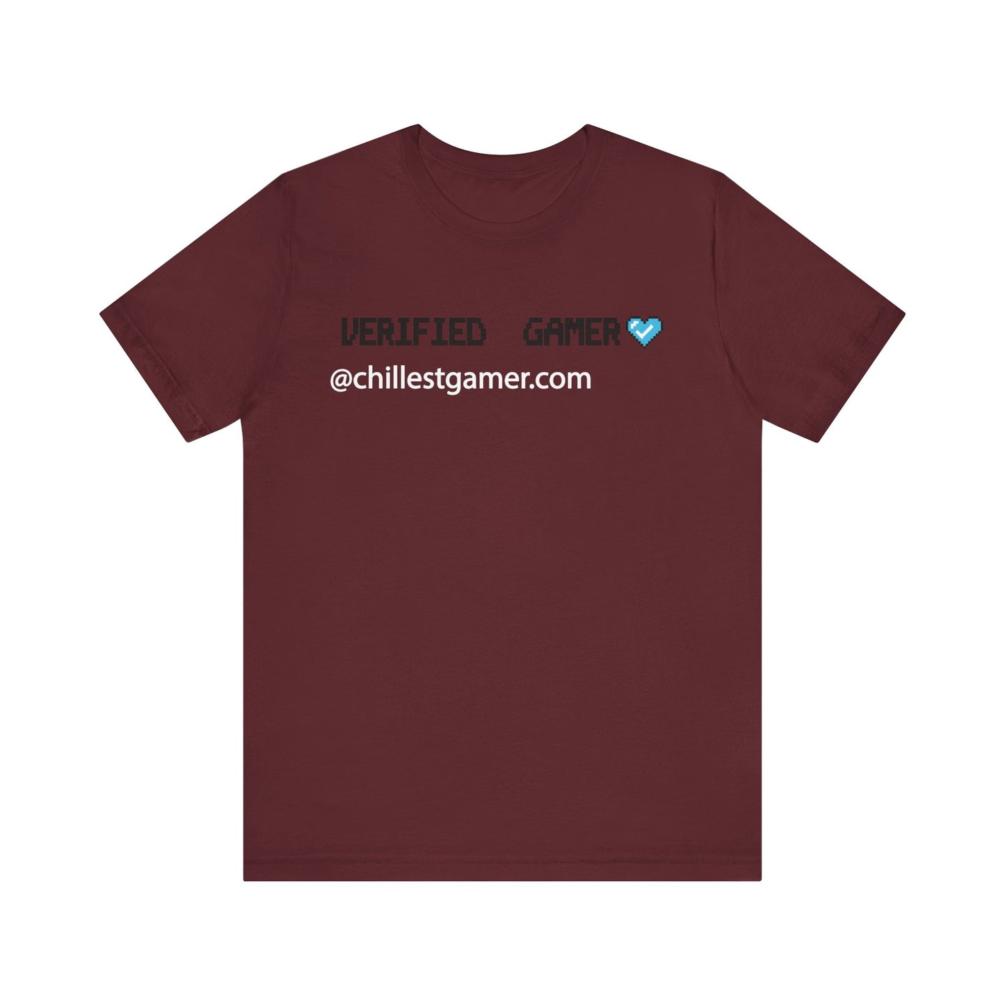 VERIFIED GAMER. Unisex Jersey Short Sleeve Tee