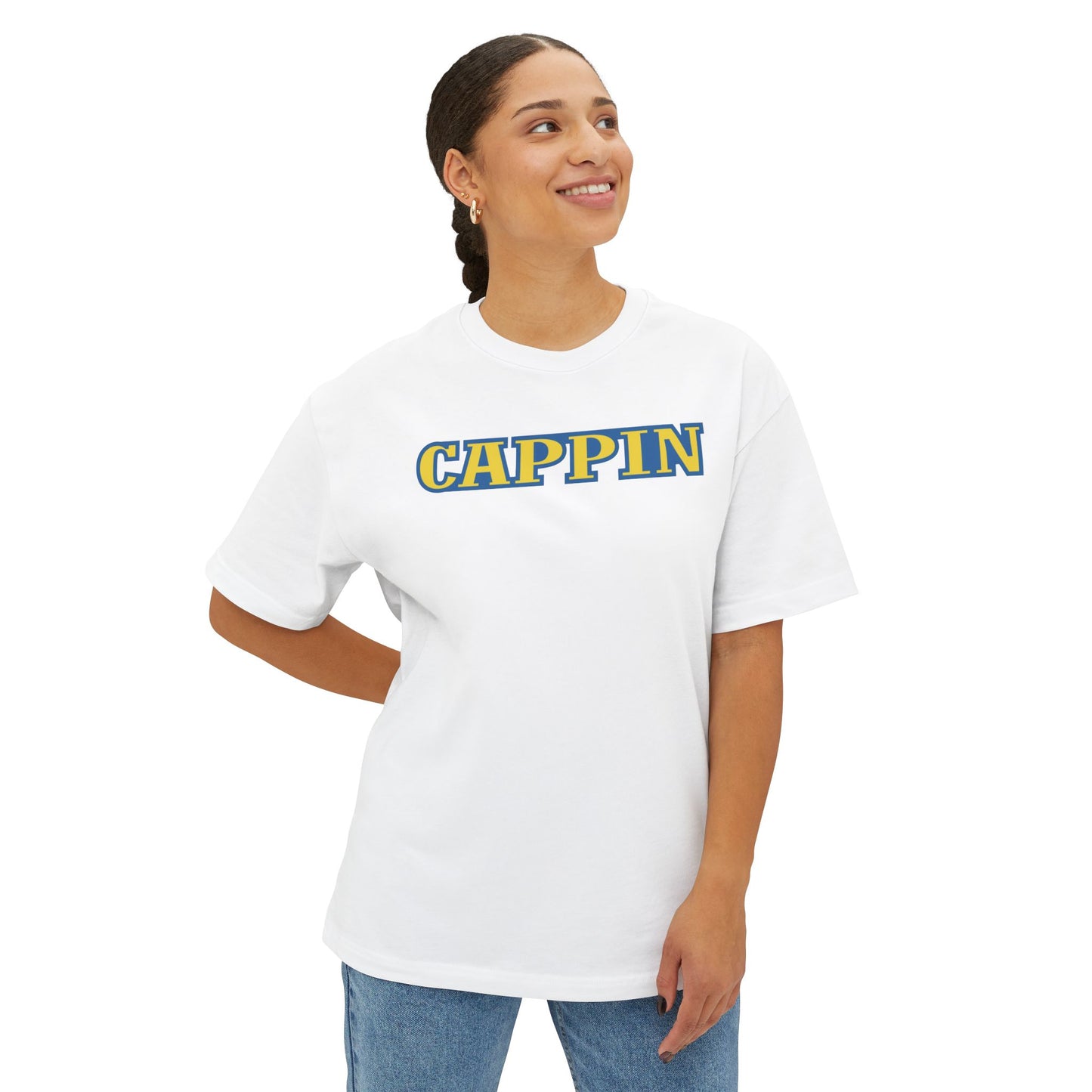 CAPPIN. Unisex Oversized Boxy Tee