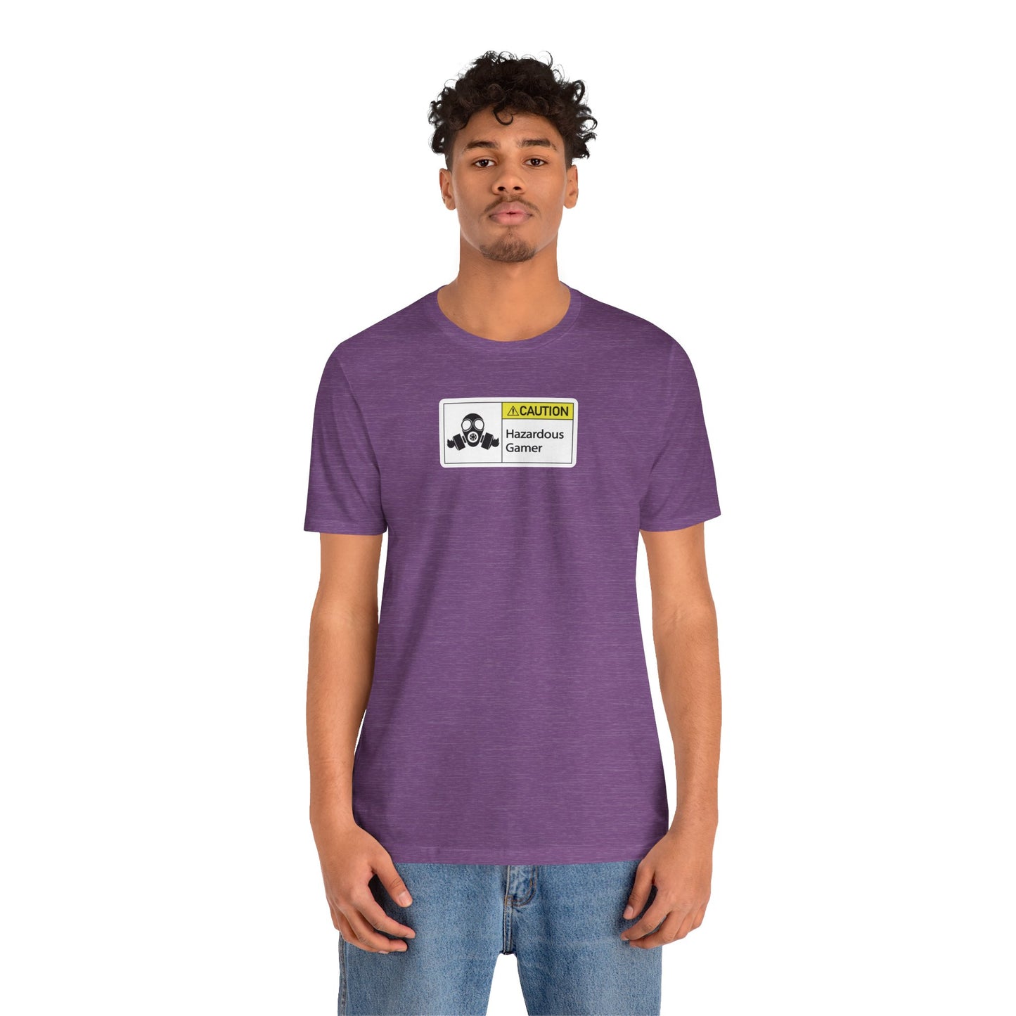 HAZARDOUS GAMER. Unisex Jersey Short Sleeve Tee