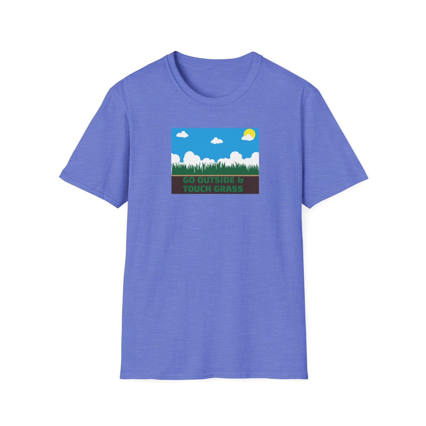 TOUCH GRASS. Unisex Softstyle T-Shirt