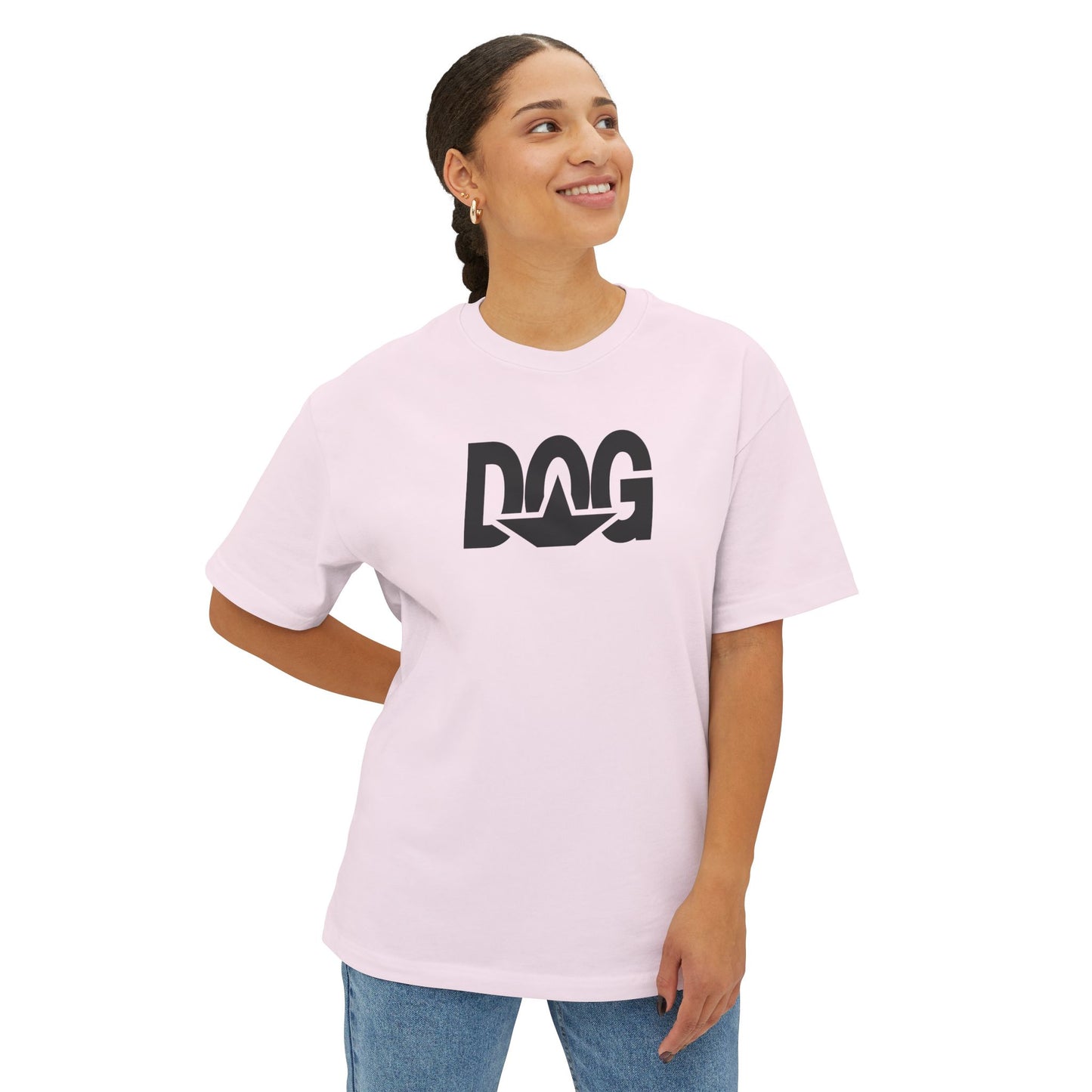DOGERPILLAR. Unisex Oversized Boxy Tee
