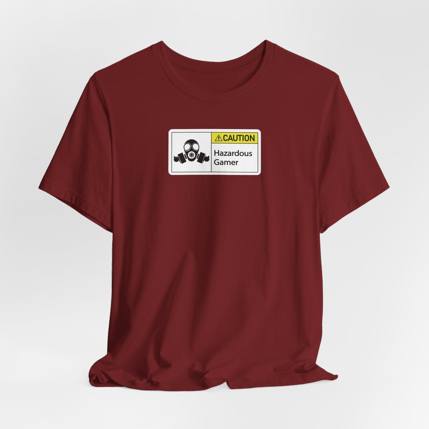 HAZARDOUS GAMER. Unisex Jersey Short Sleeve Tee