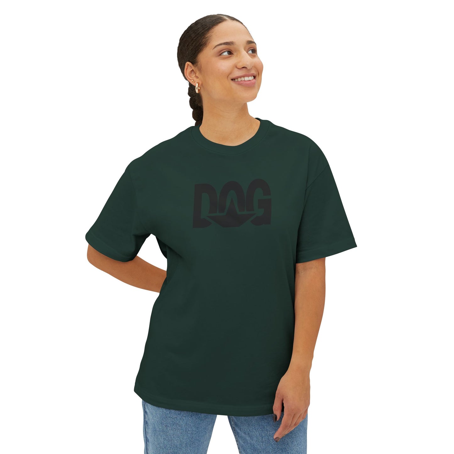 DOGERPILLAR. Unisex Oversized Boxy Tee