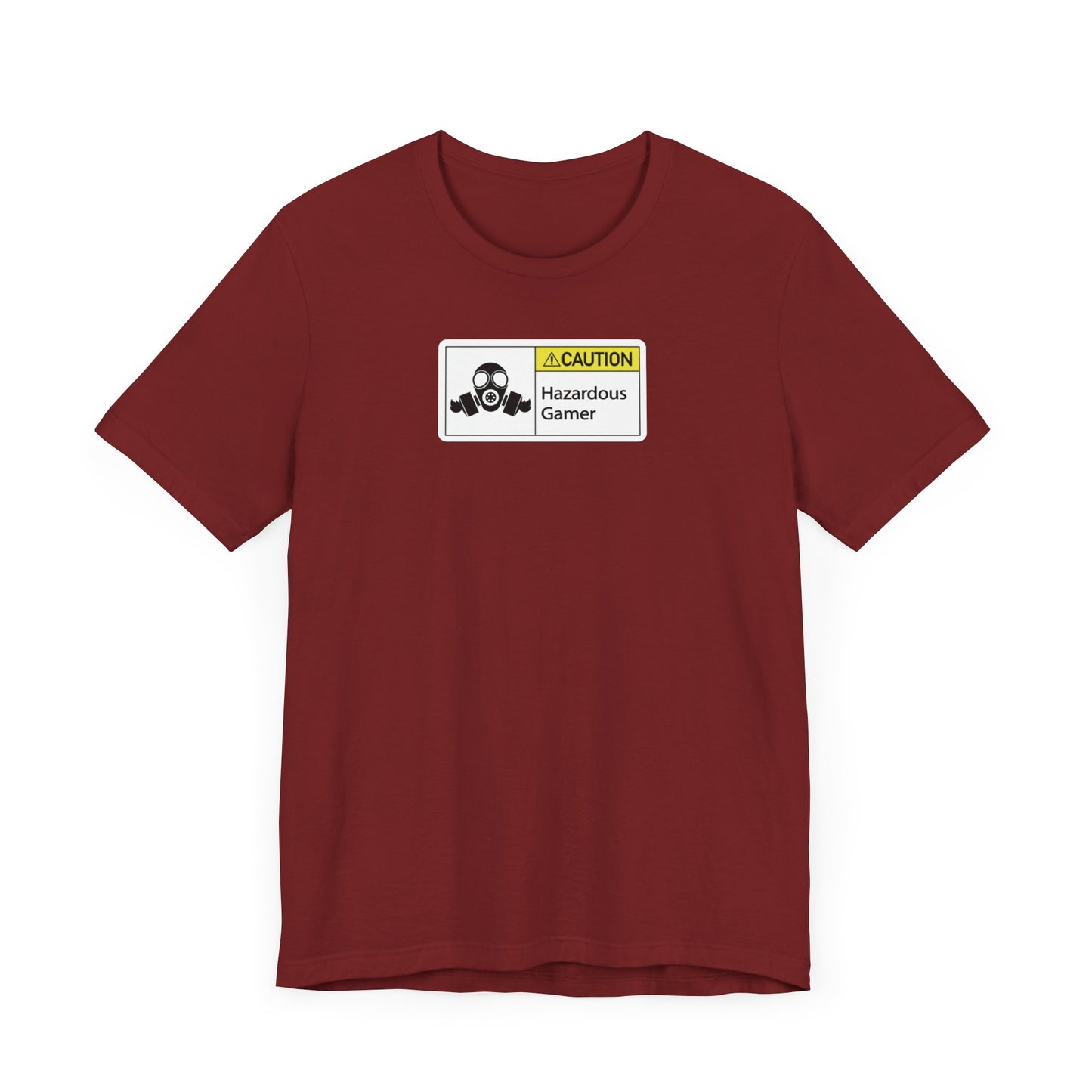 HAZARDOUS GAMER. Unisex Jersey Short Sleeve Tee